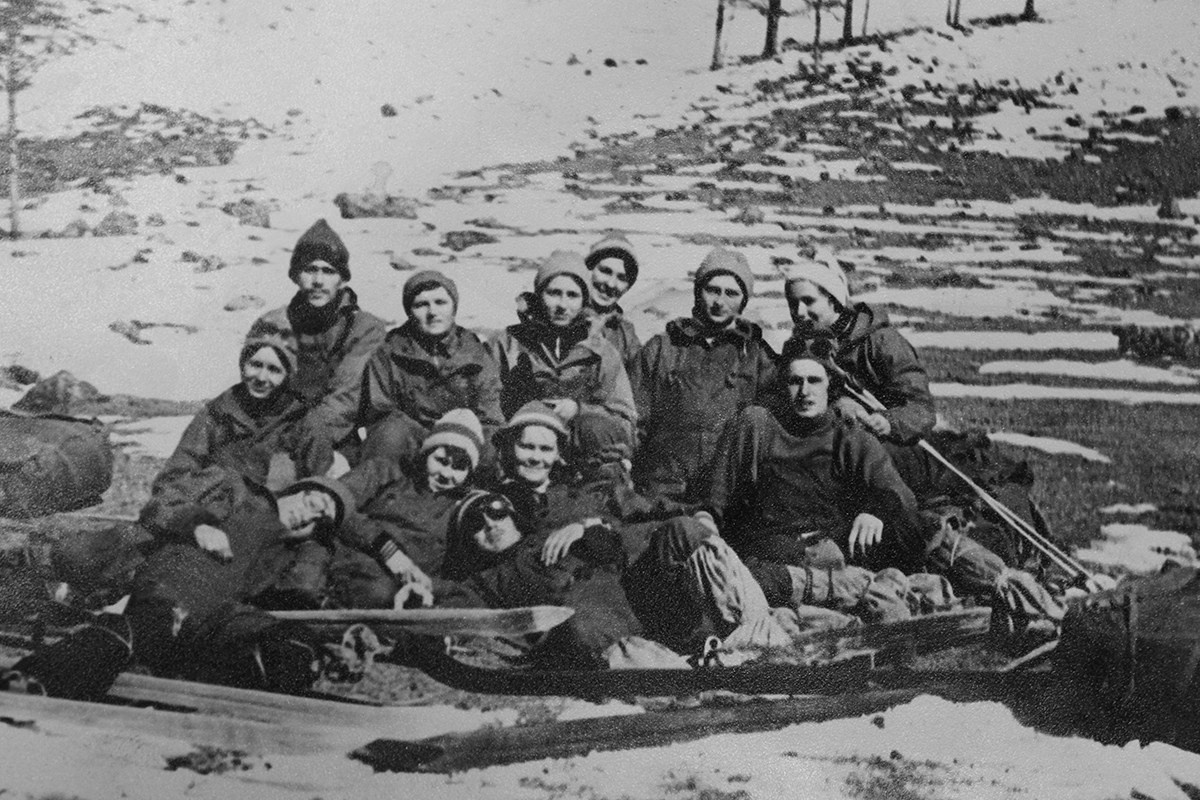 Туриада Горного Алтая (1982). Фотограф Эдуард Алмадаков