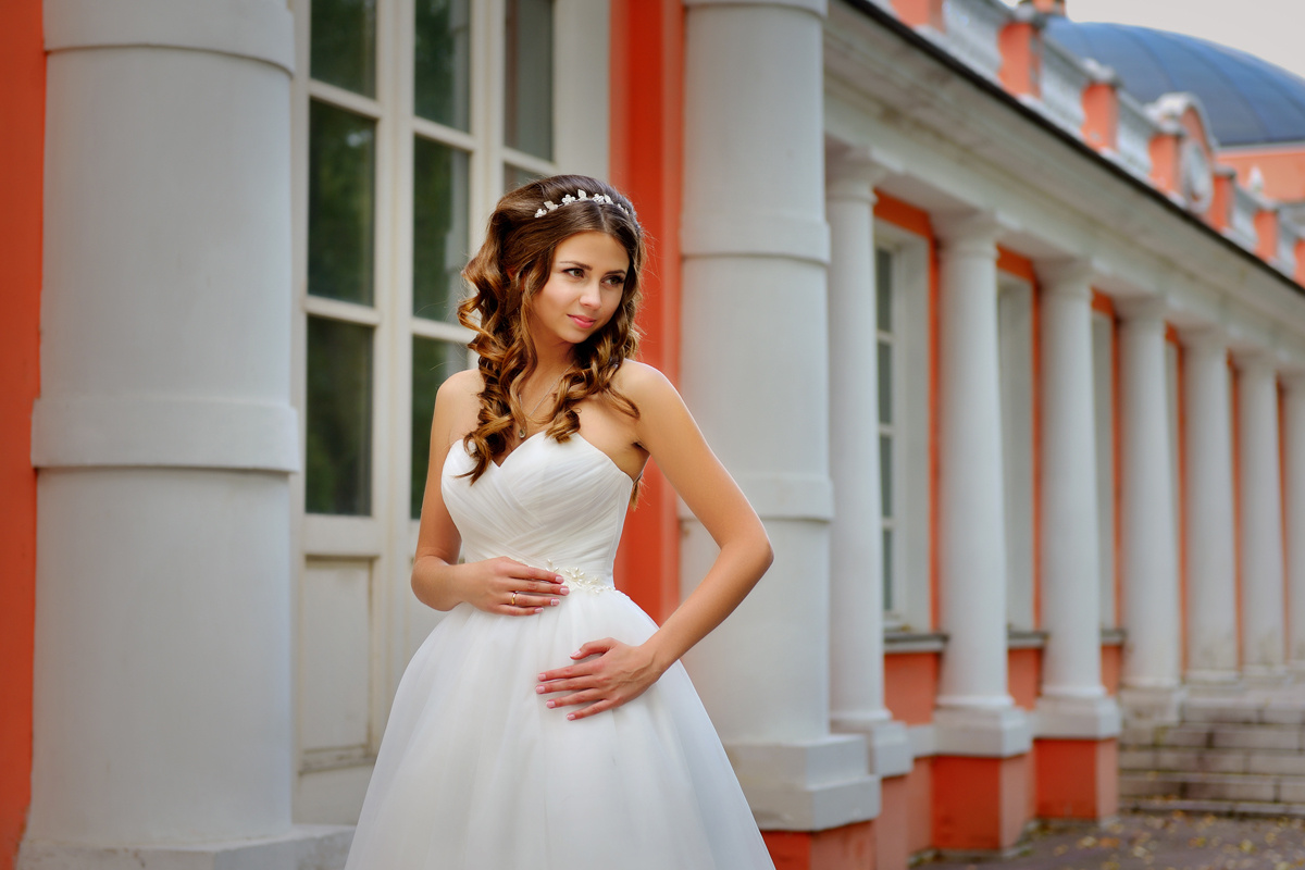 Свадебная фотосессия в Воронцовском парке