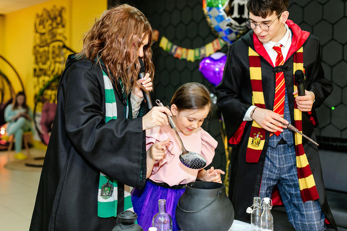Детский день рождения в стиле Гарри Поттера. Детский и семейный фотограф в Екатеринбурге