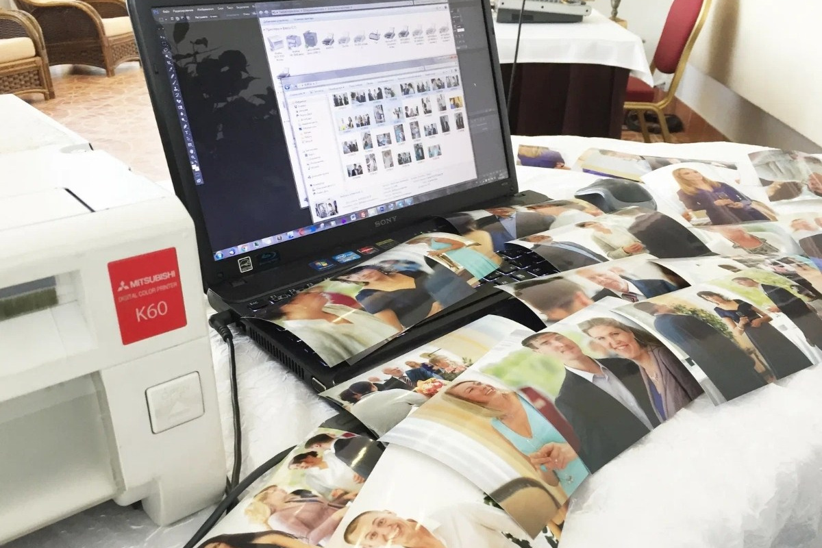 Печать фотографий на мероприятии