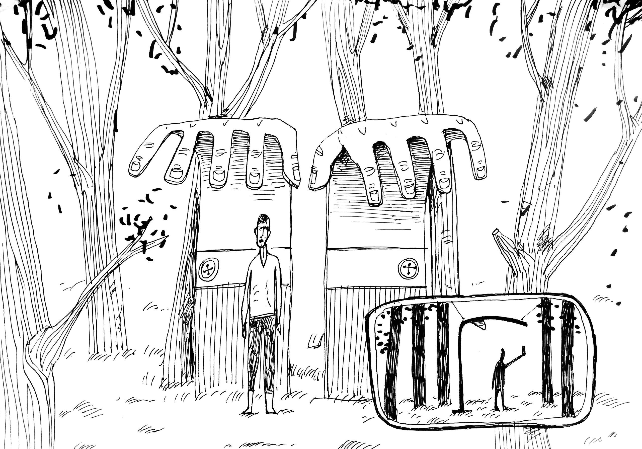 Руки. Художник Рыбак Николай