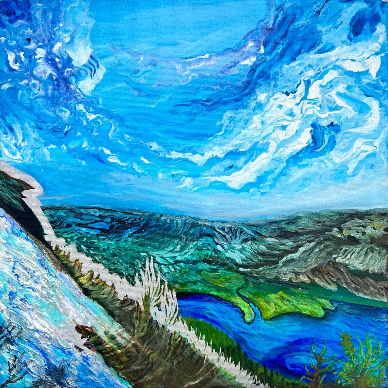 Авторский принт. Картины пейзаж