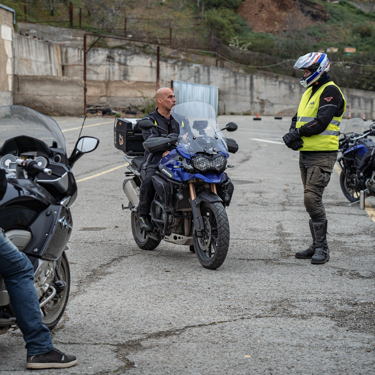 Рекомендуемые инструктора. Занятия по безопасному управлению мотоциклом Владимир Оллилайнен