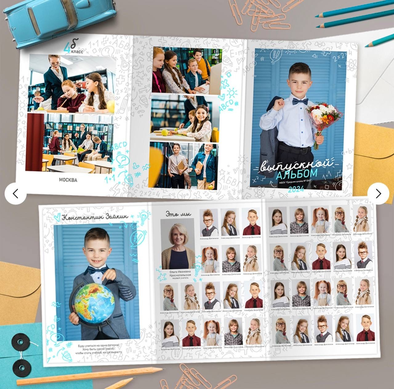 Дизайн трюмо для детского сада. Выпускные альбомы, детский фотограф в Санкт—Петербурге