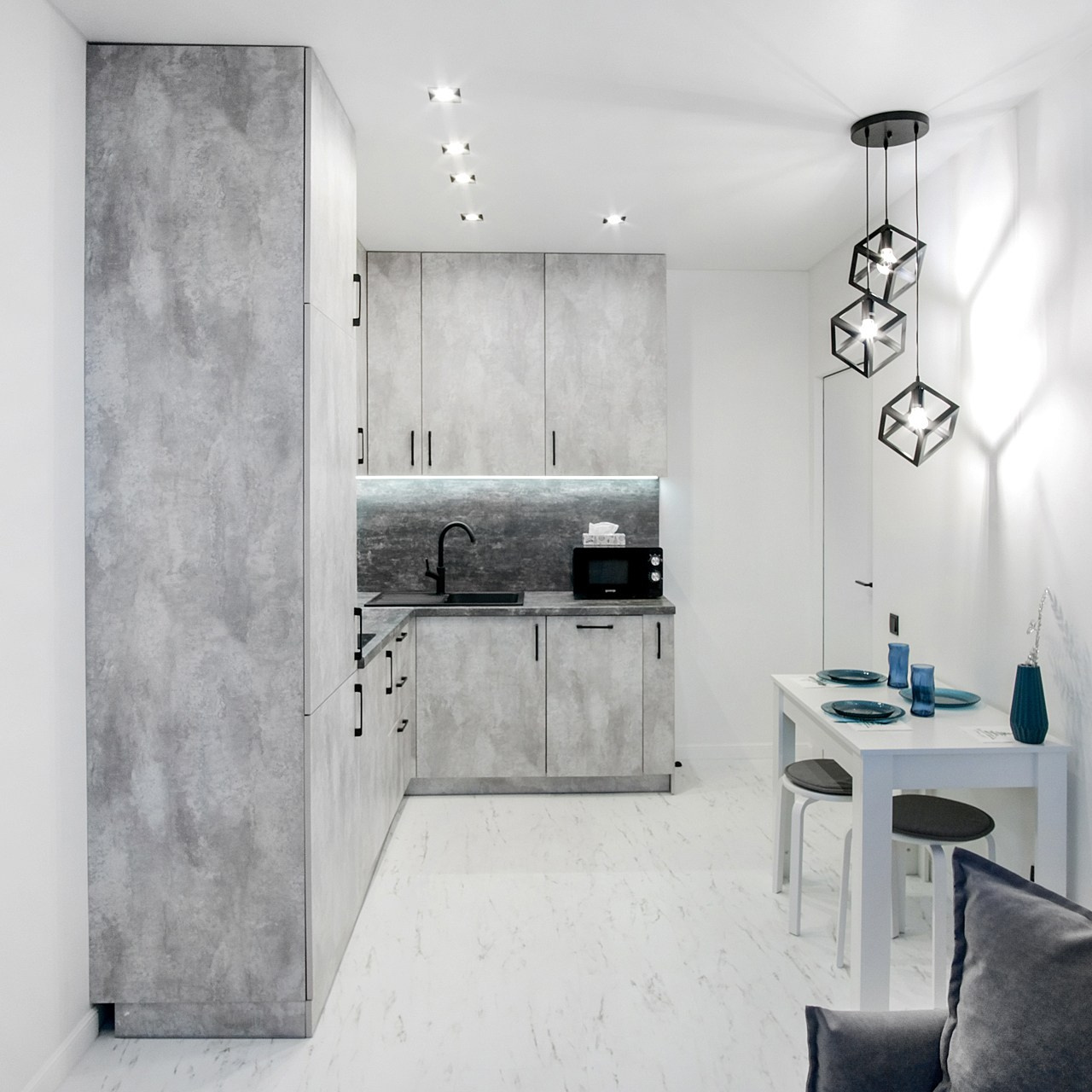 Фотография интерьера гостиной 