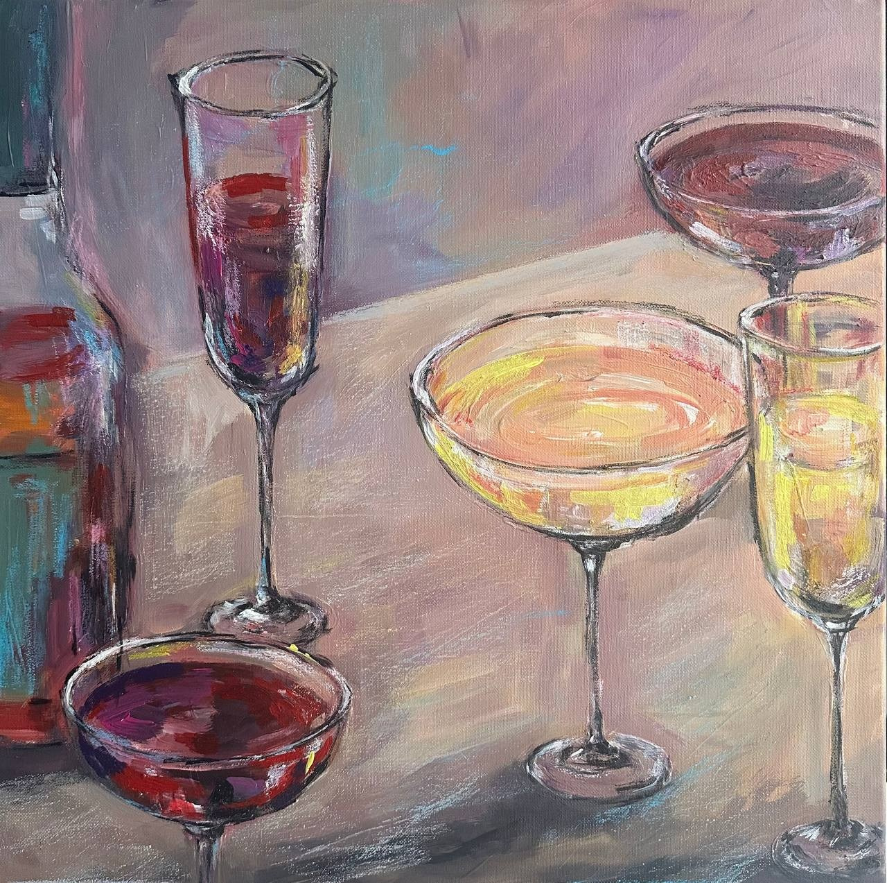 Портфолио. ELCHANINOVA.ART Художник Ксения Ельчанинова. Современное искусство