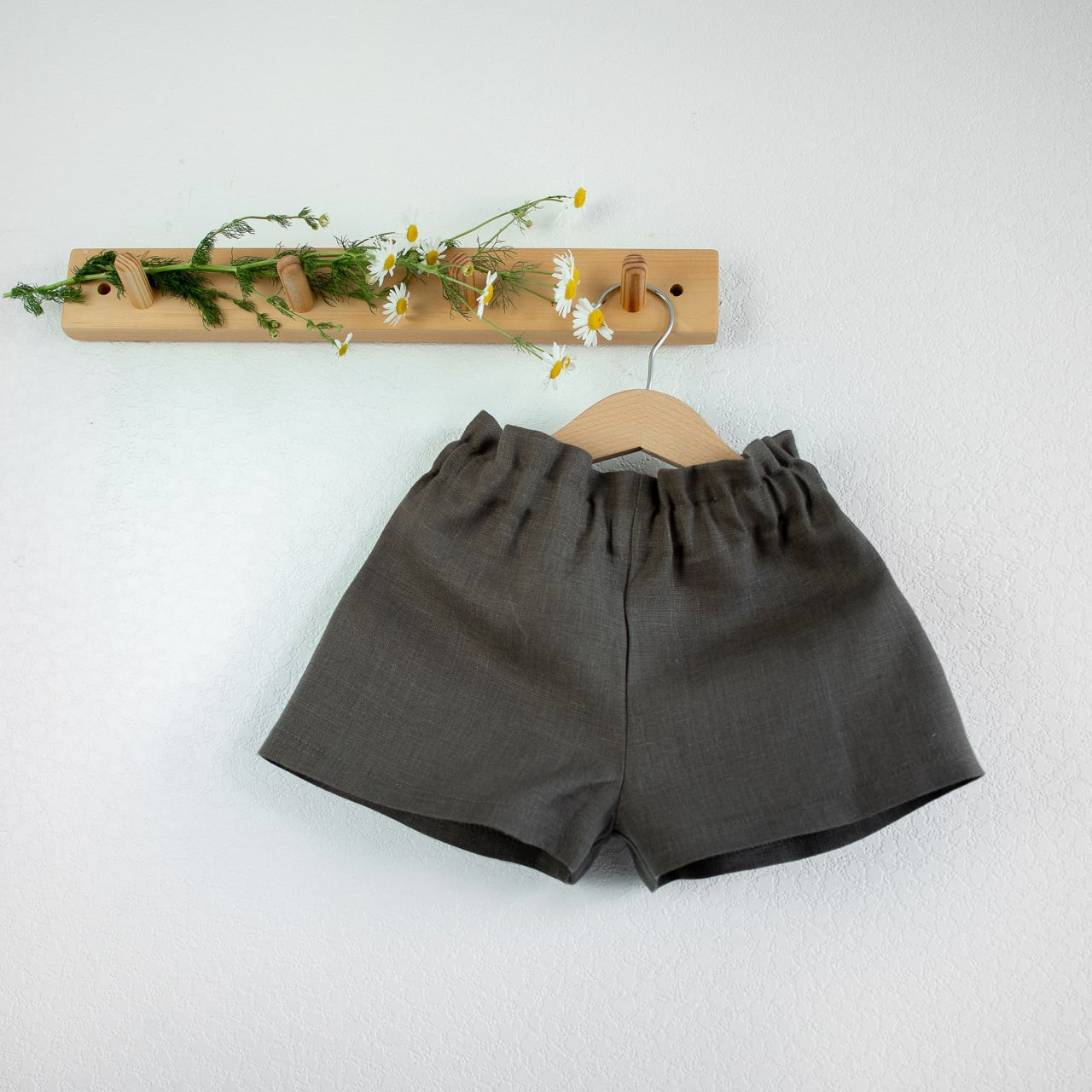 040 Шорты для девочки. Эко-одежда для детей