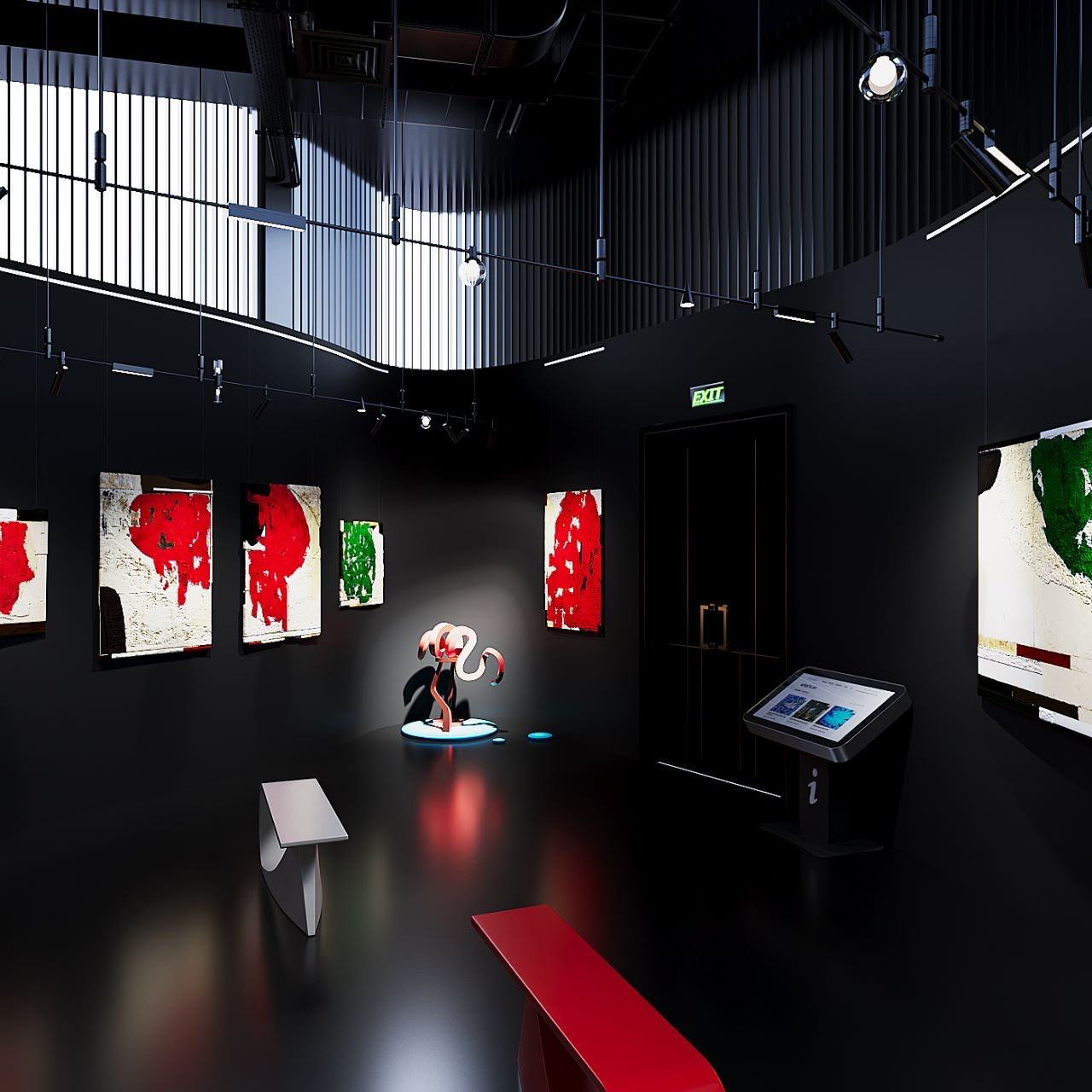 Выставка Olga Kozlovskaya ''Цвет'' в НИИ PARAZIT