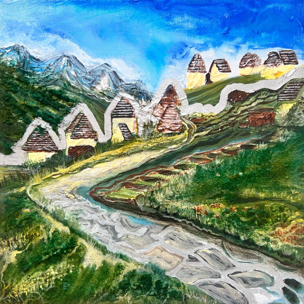 Серия «Места силы». Картины пейзаж