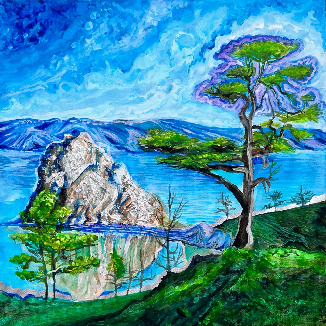 Серия «Места силы». Картины пейзаж