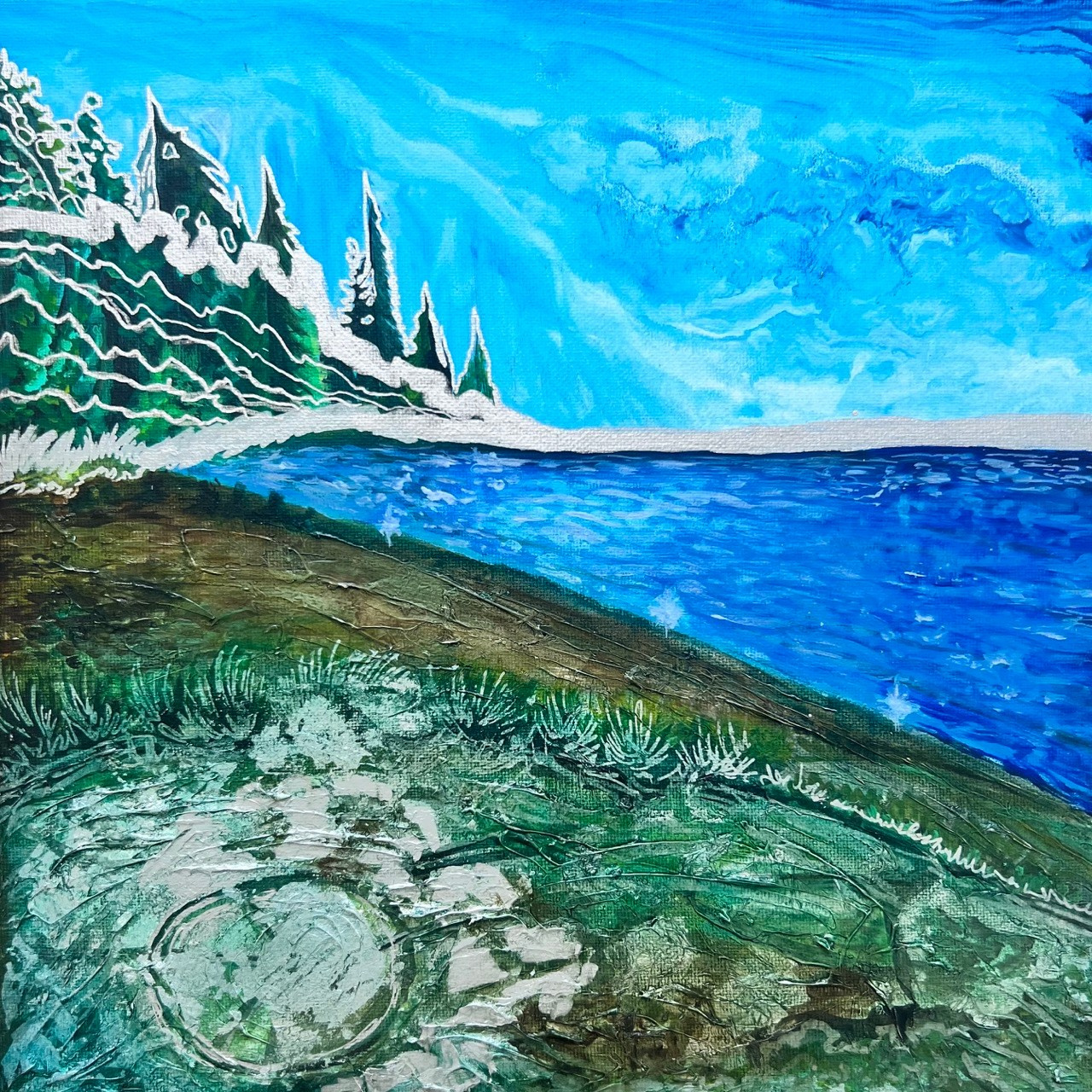 Серия «Места силы». Картины пейзаж