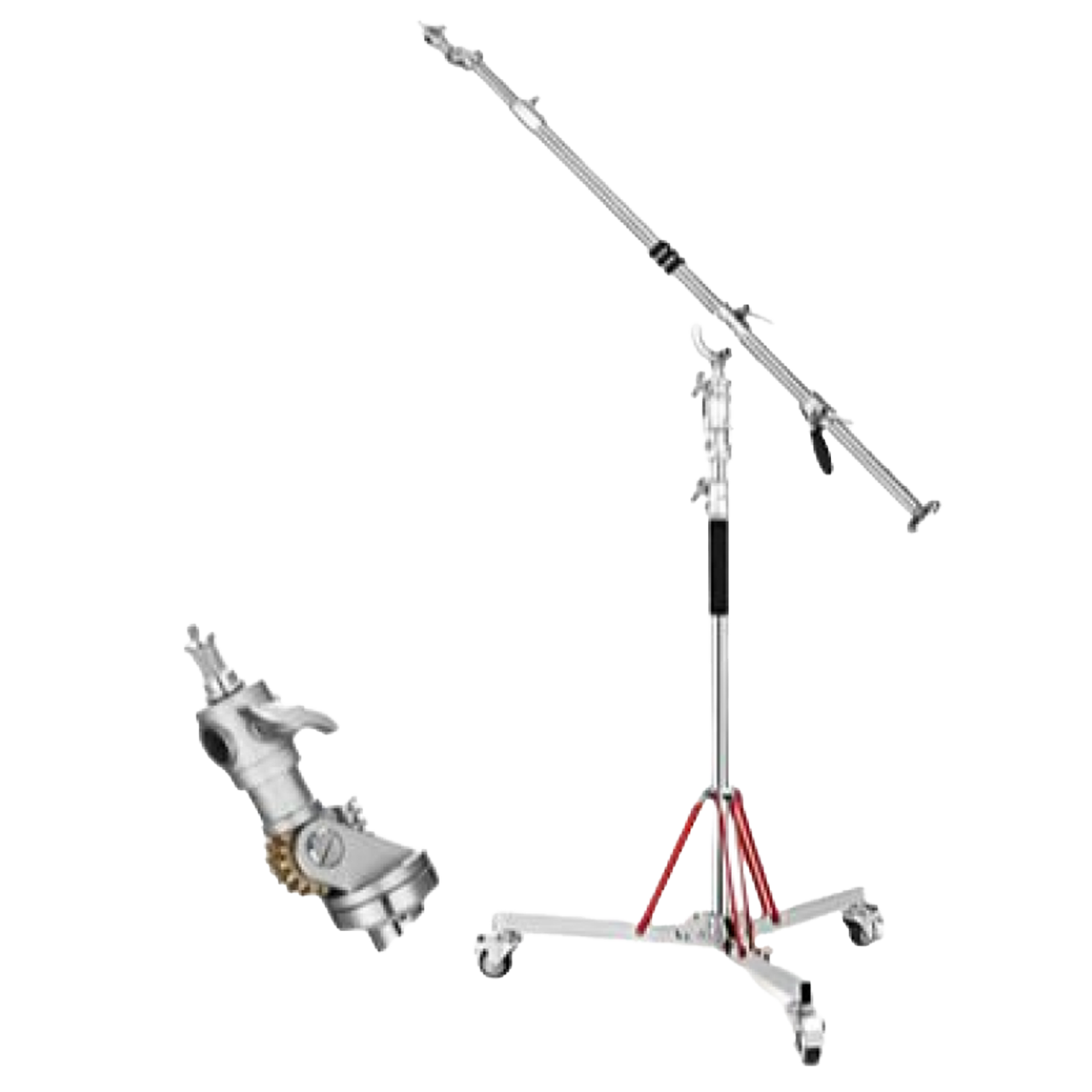 Профессиональный журавль GreenBean Titan 220 BRM25 с колесами для фотостудии