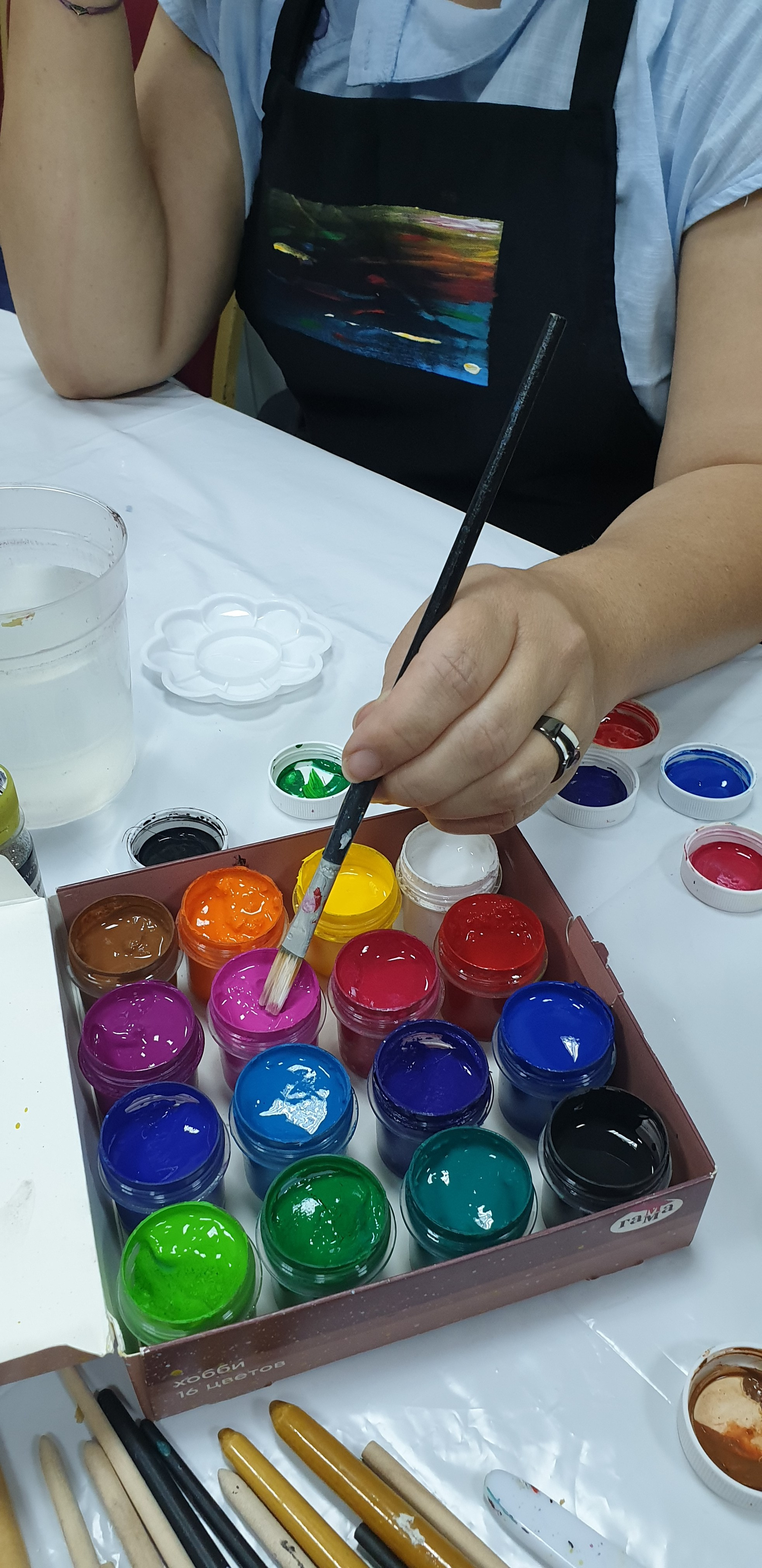 Мастер-класс по Интуитивной Живописи. Выпускной мастермайнда