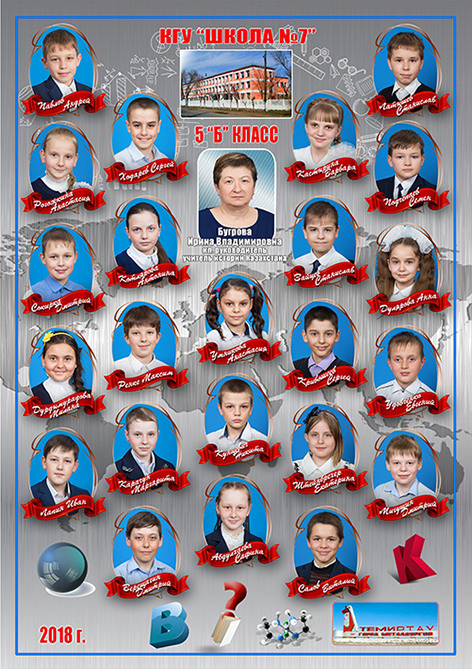 Виньетки, групповые фотографии 5 - 8 класс. Фотограф Наталья Наконечная. Фотостудия «Ай-Би-эН»