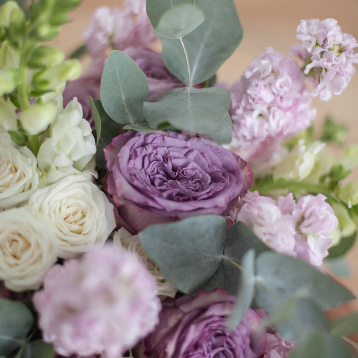 Сиреневый букет невесты, флорист Маргарита Гладкова