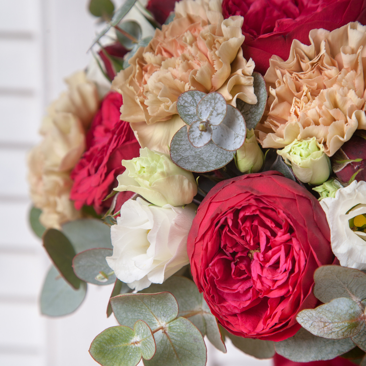 Букет с пионовидными розами, Флорист Маргарита Гладкова