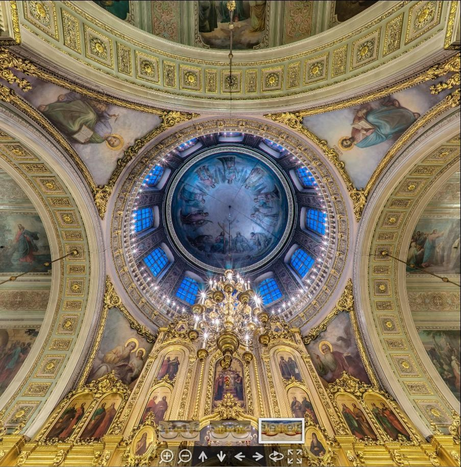 Виртуальный тур по Богоявленскому кафедральному собору в Елохове