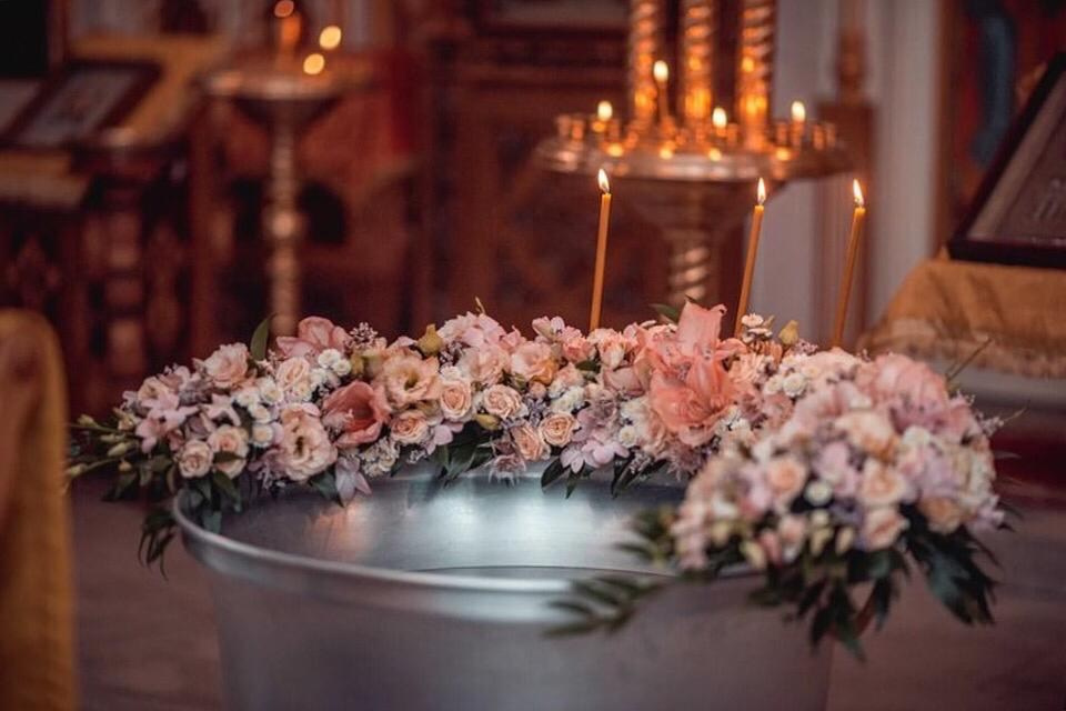 Украшение купели