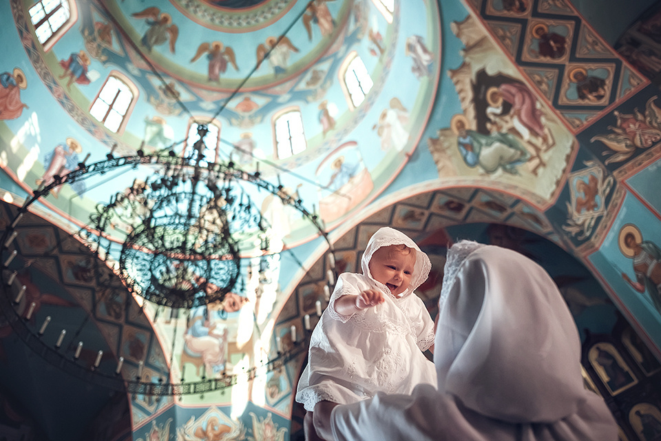 Молитва на крещение ребенка