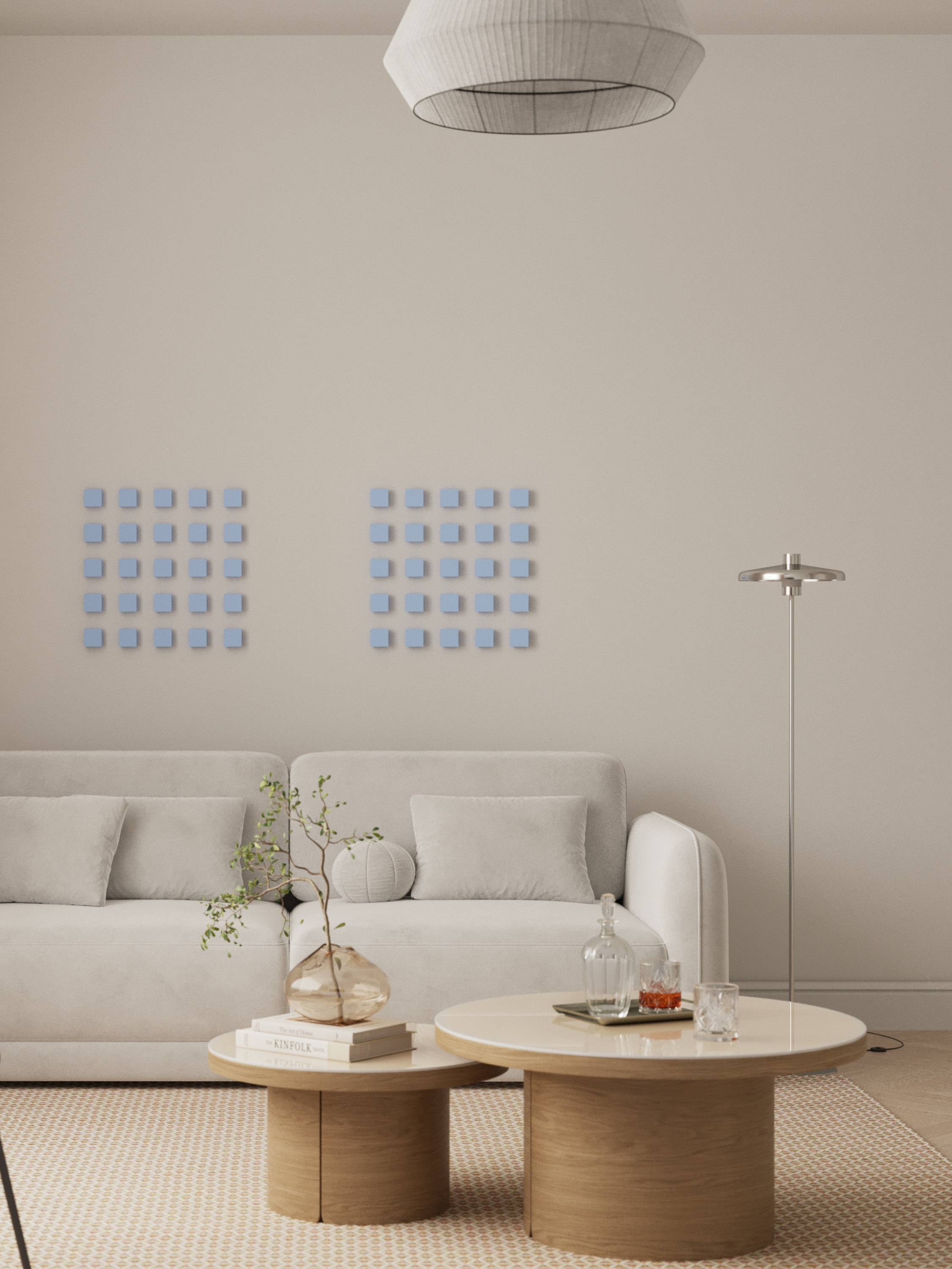 Interior design project of modern apartment (residential complex Vavilov Dom). KSYUSCHENKA — Interior design practice