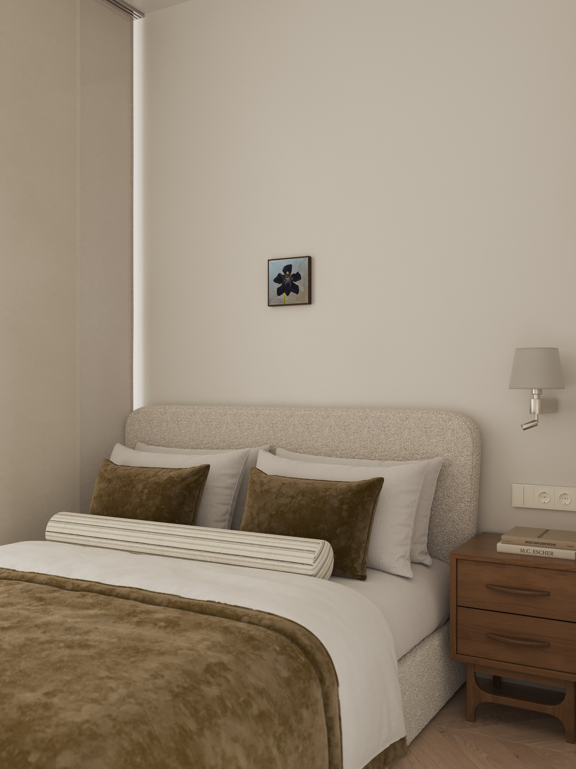 Interior design project of modern apartment (residential complex Vavilov Dom). KSYUSCHENKA — Interior design practice