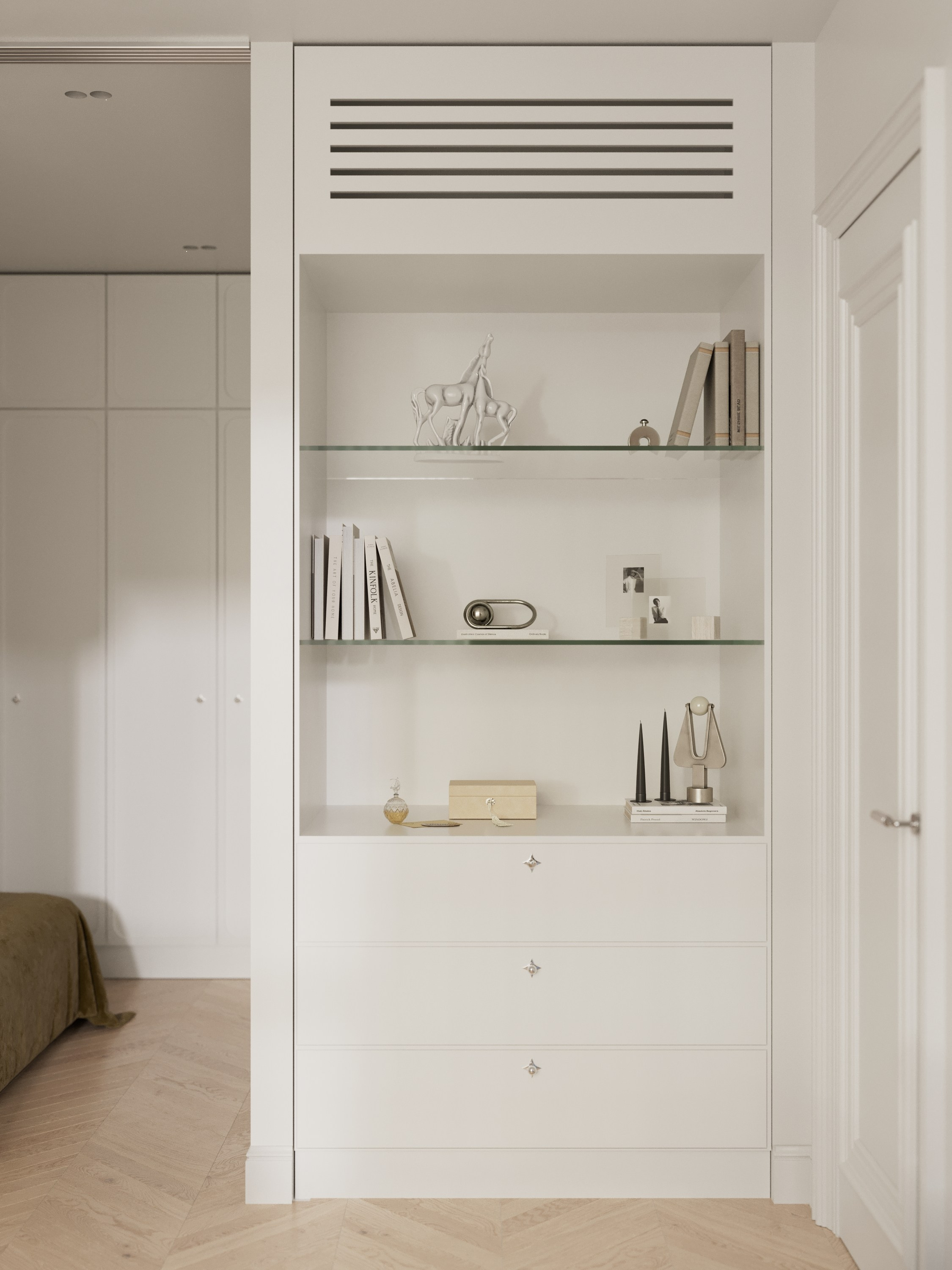 Interior design project of modern apartment (residential complex Vavilov Dom). KSYUSCHENKA — Interior design practice