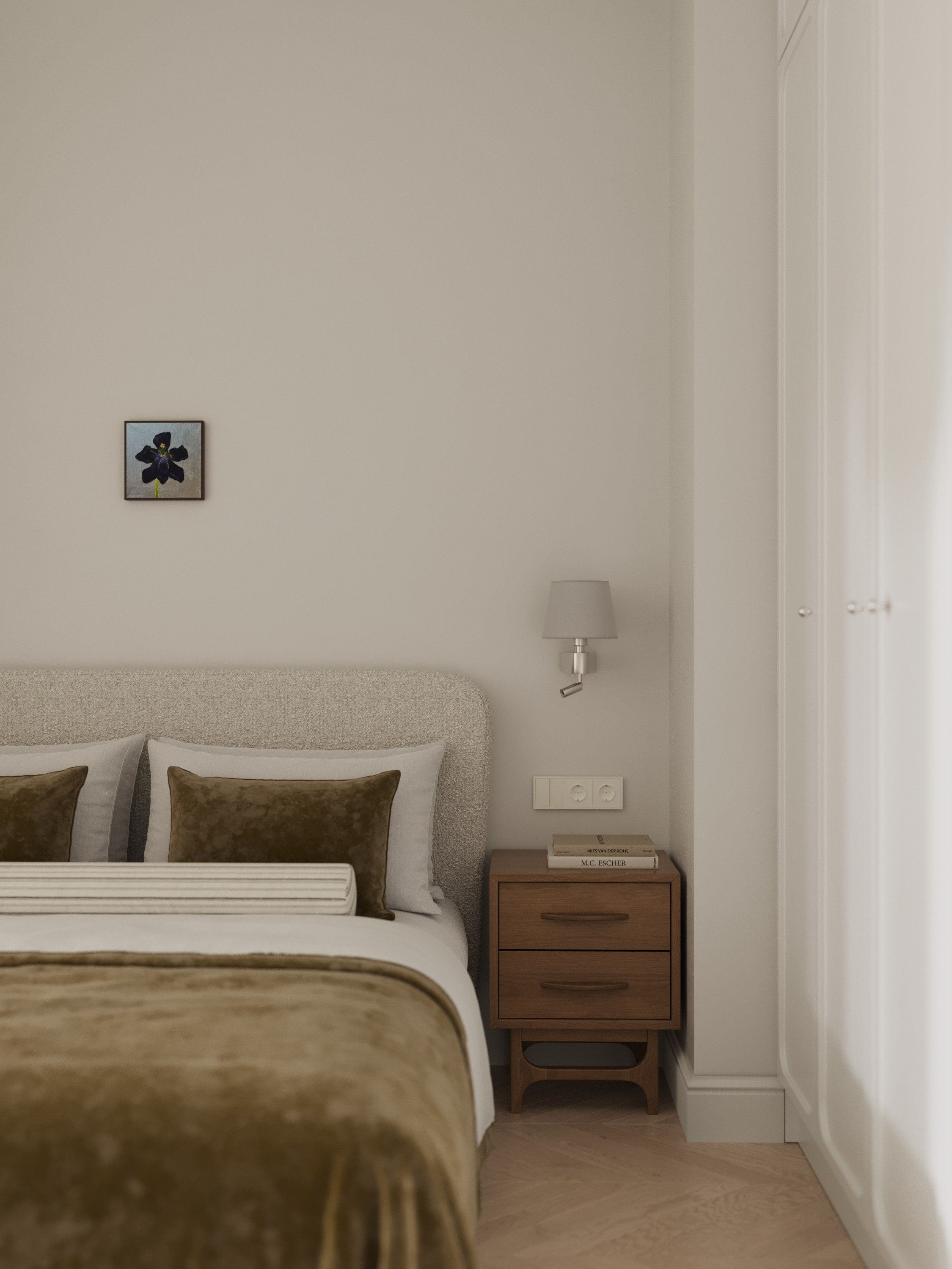 Interior design project of modern apartment (residential complex Vavilov Dom). KSYUSCHENKA — Interior design practice