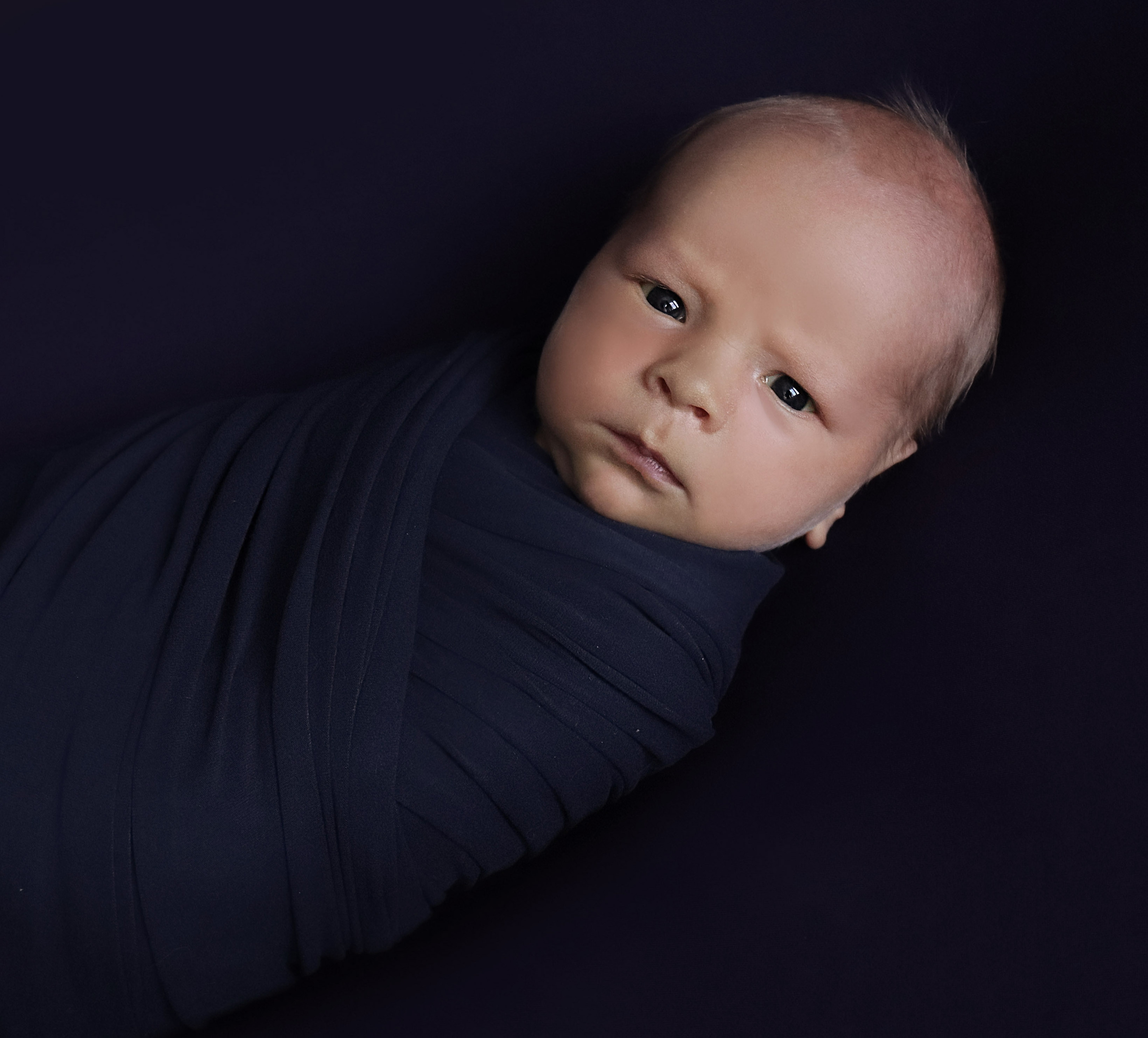 Глубокий синий…. Фотограф новорожденных в г. Барнаул Ренпенинг Катерина