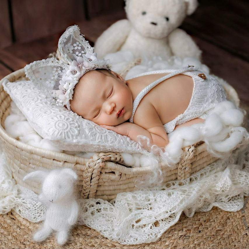 Ньюборн фотосессия новорожденых в Коломне на дому