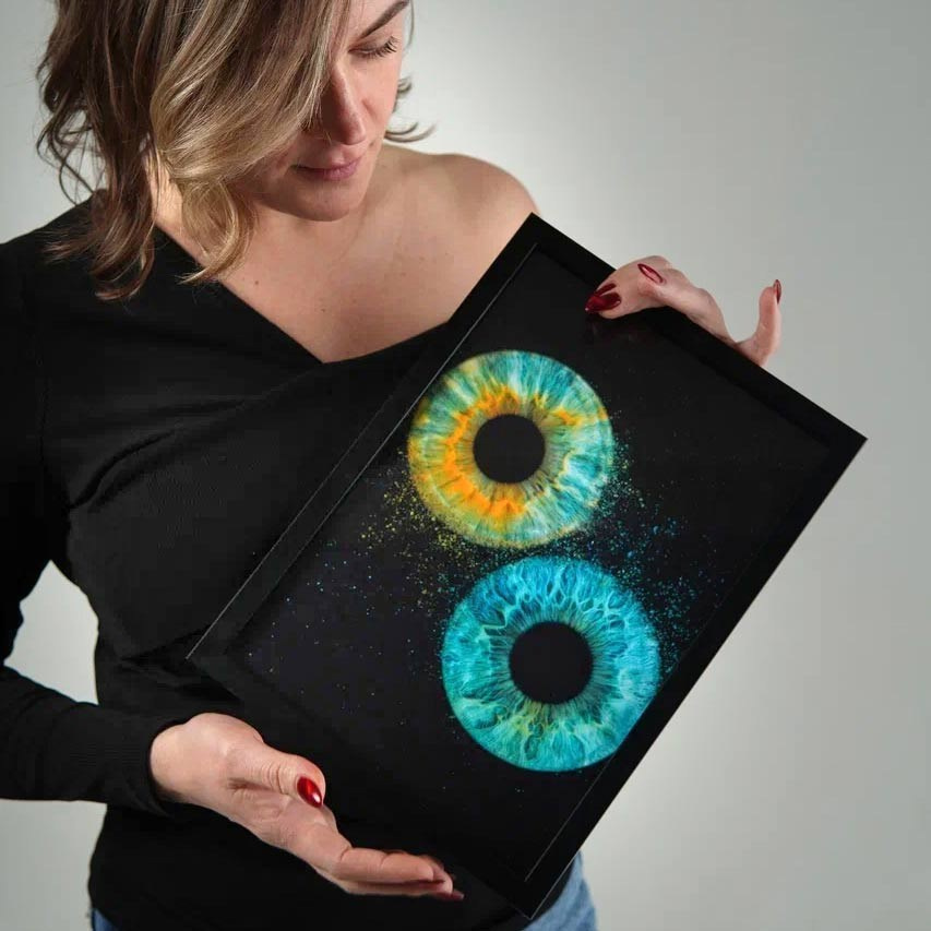 Фото радужки глаза. Фото радужки глаза LOOK IN