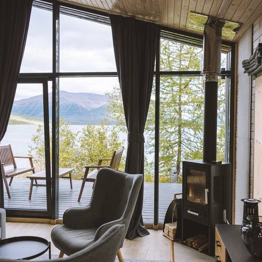 Тур на плато Путорана 2026 —  проживание в панорамных домиках