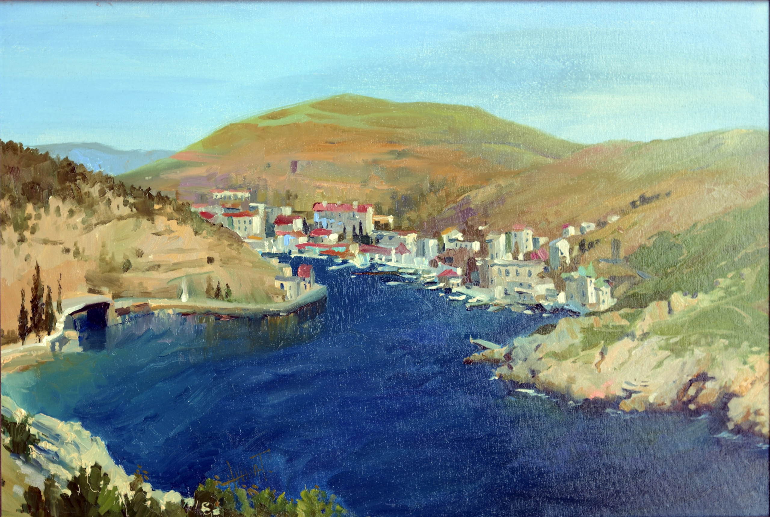 Масляная живопись. Тихонова Анна —художник-график, художник-монументалист, живописец, педагог