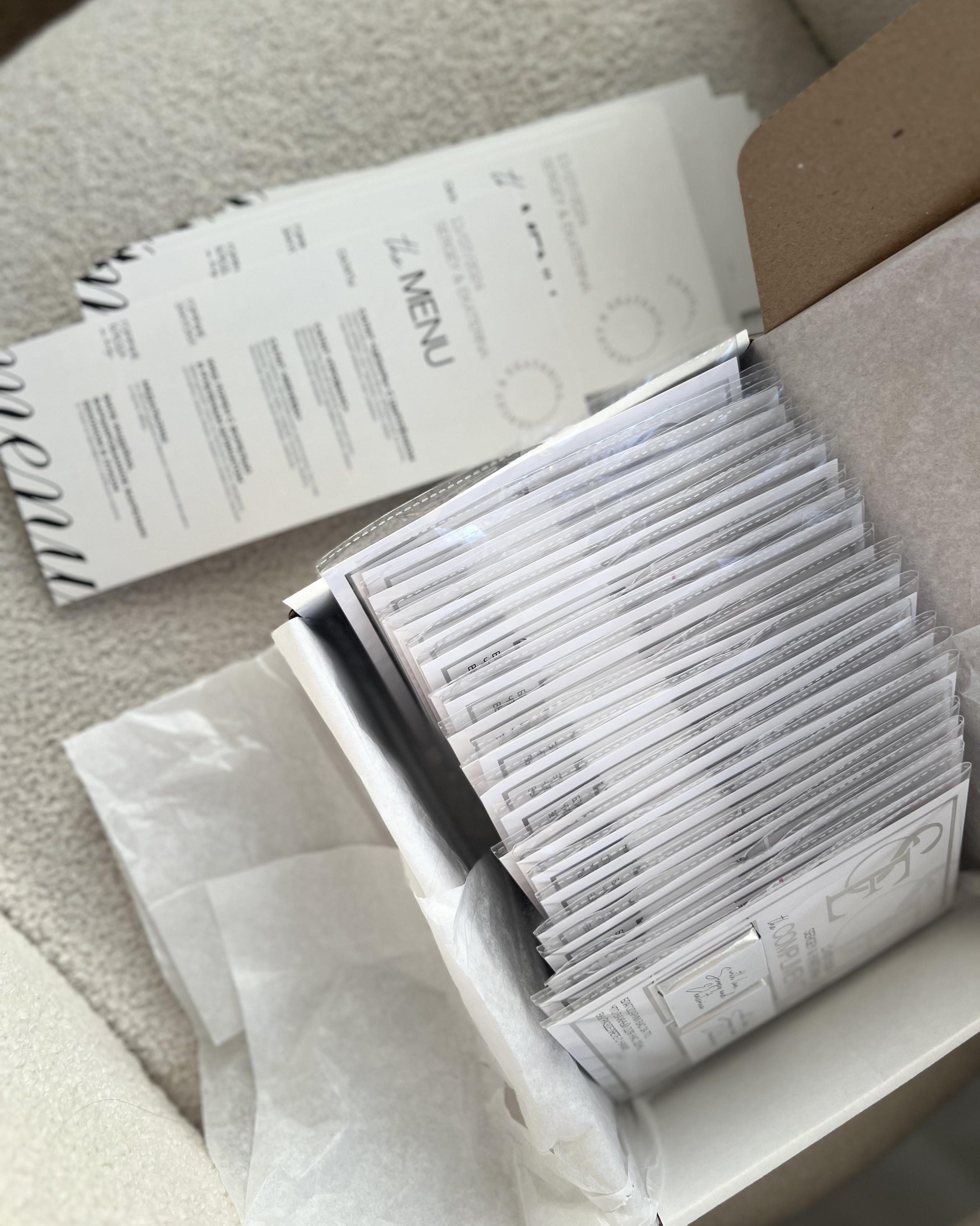 Распаковки. SEVDSGN | полиграфия для бизнеса и событий