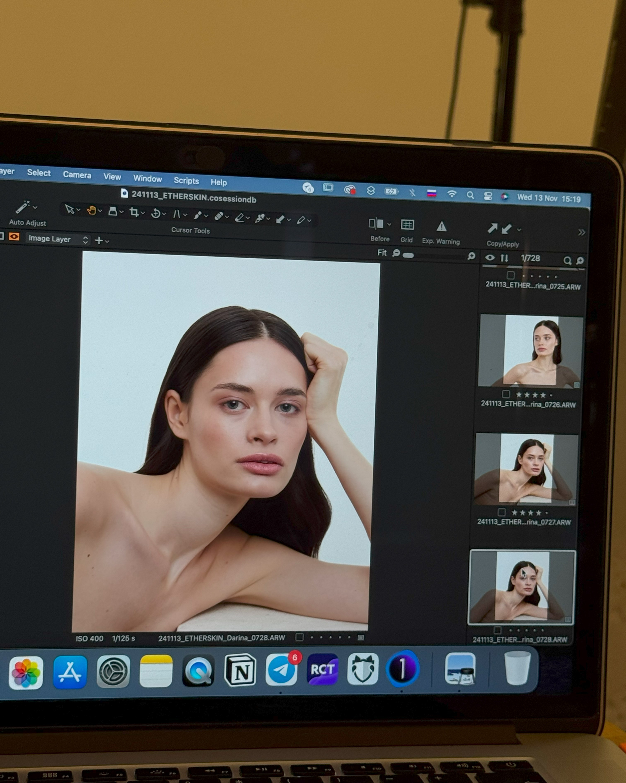 Съемка в ноутбук или на playback