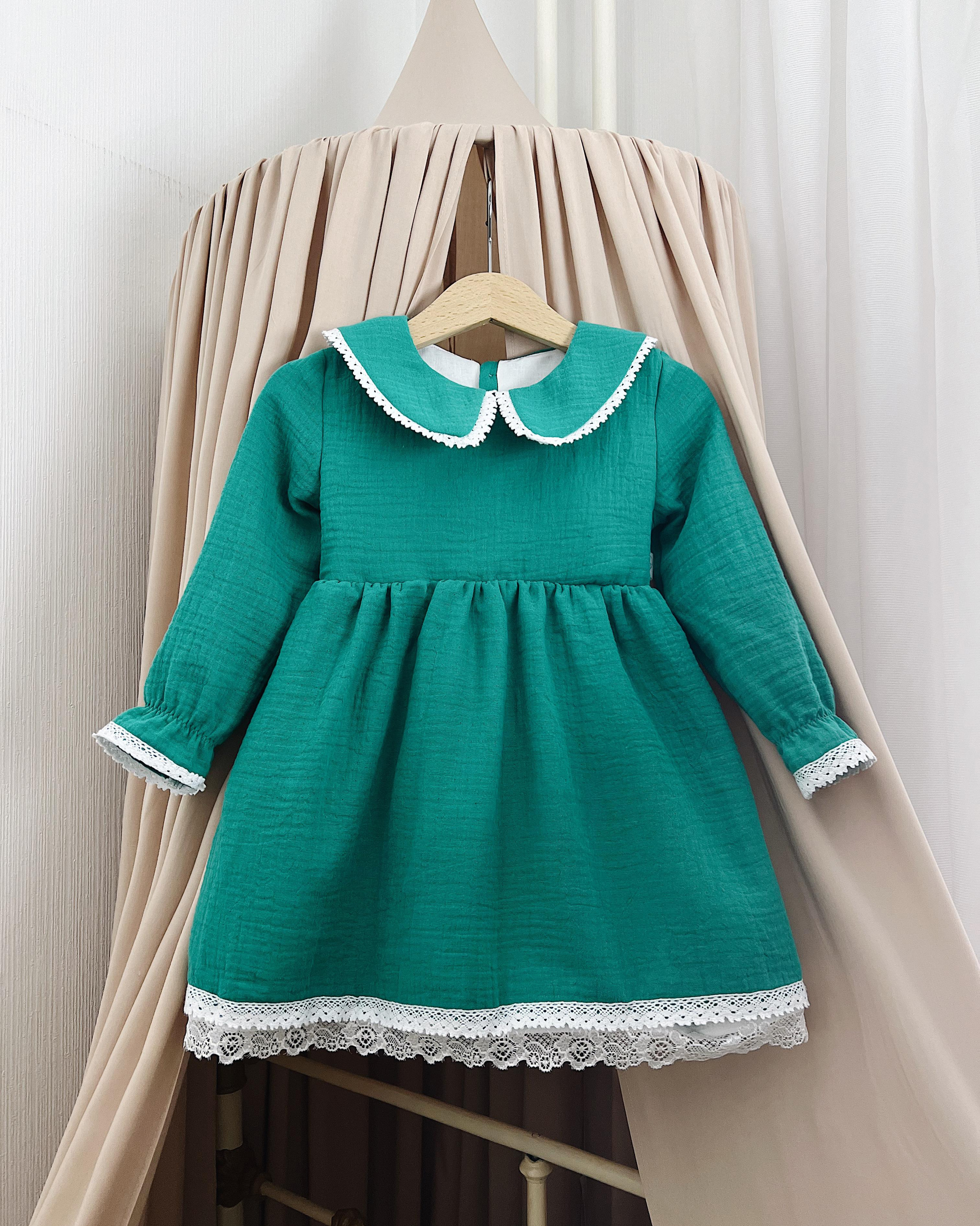 004 Платье Шарлотта. Эко-одежда для детей