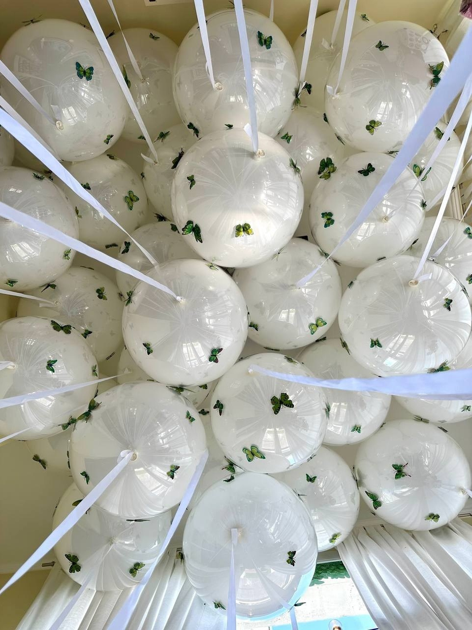 Шары в потолок. Организация мероприятий «Мир праздника Балу»