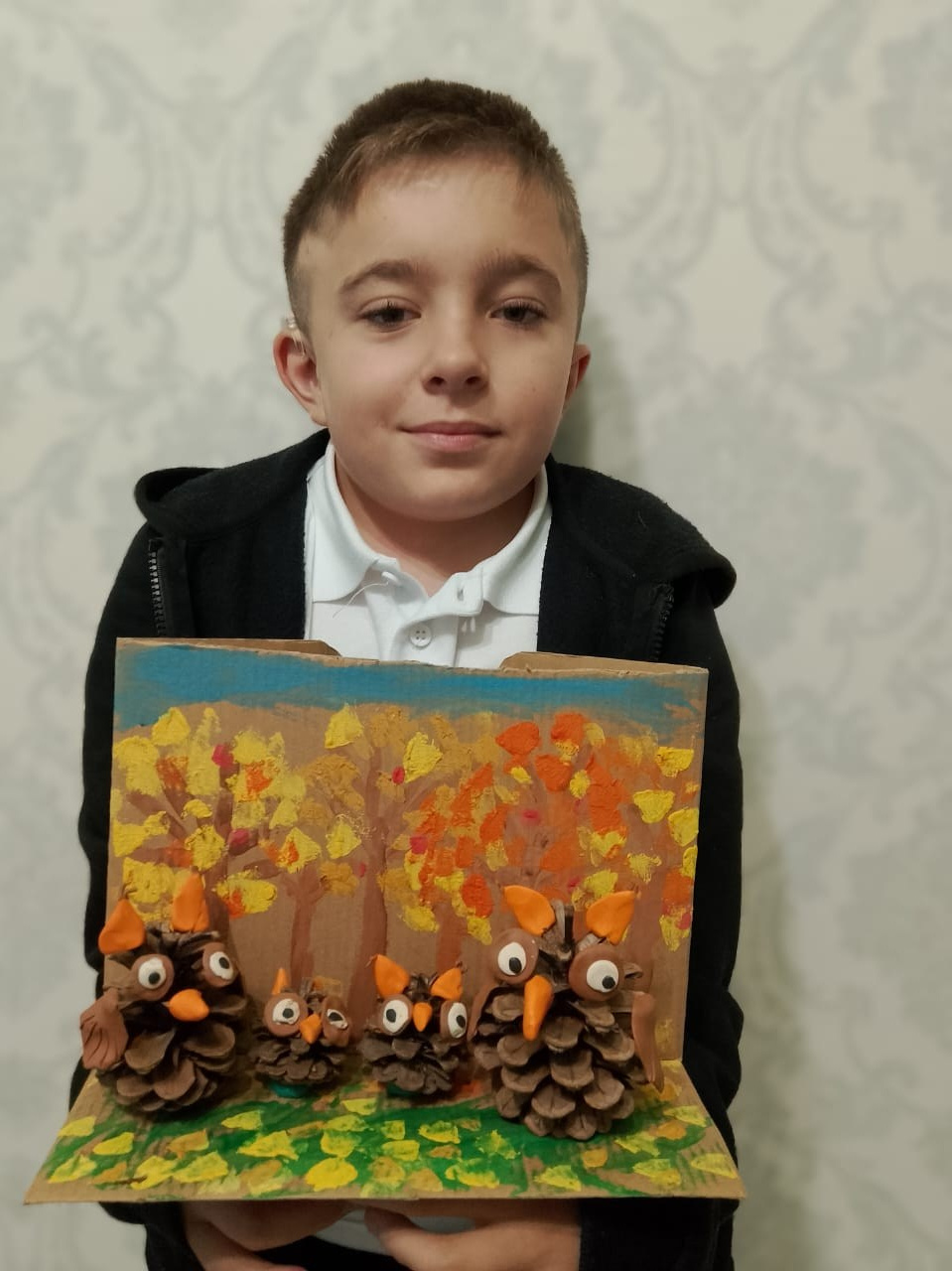 Выставка работ детей «Золотая осень». АНО «Центра социальных проектов «Путь в большой мир»
