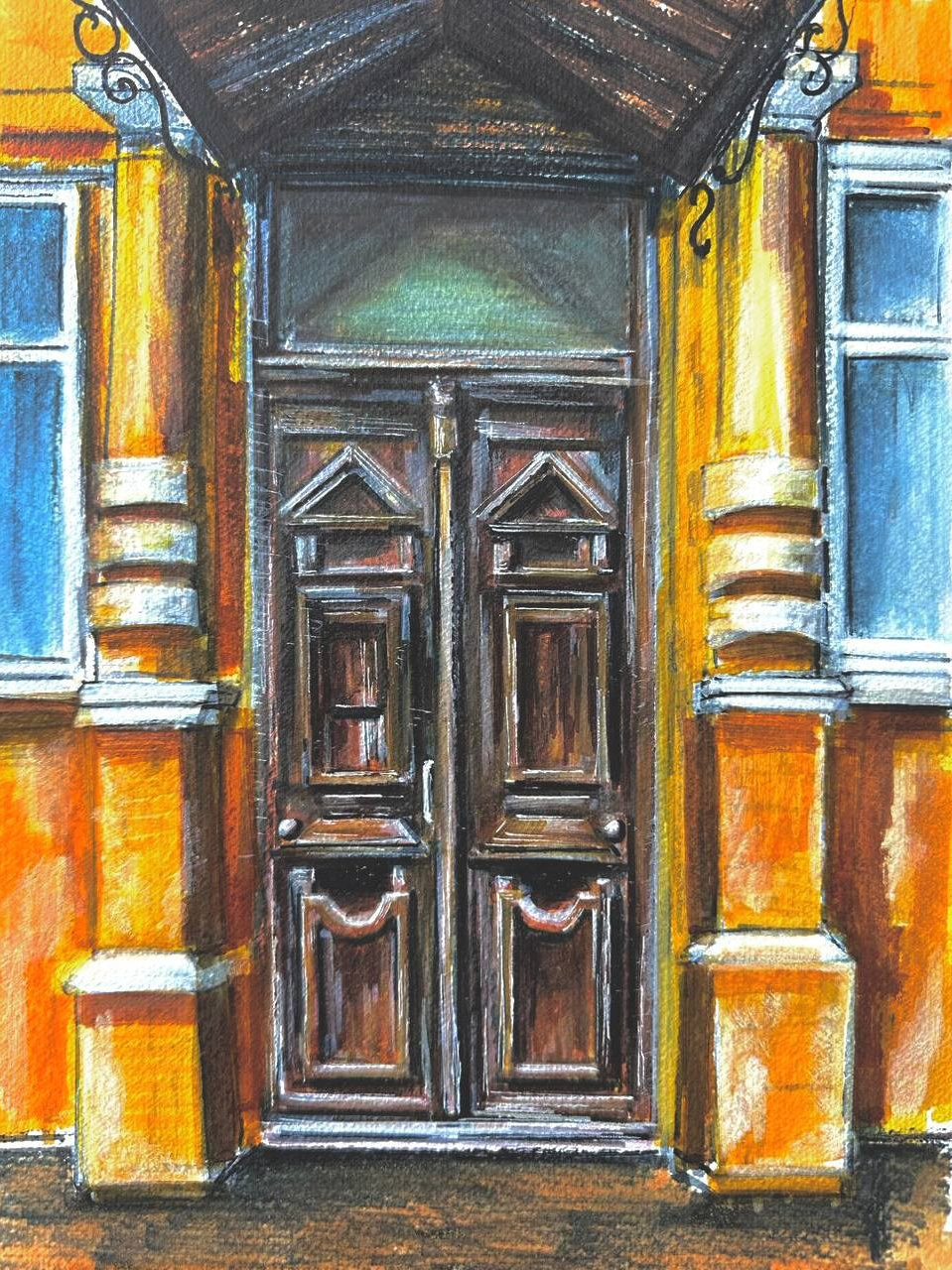 Портфолио. ELCHANINOVA.ART Художник Ксения Ельчанинова. Современное искусство