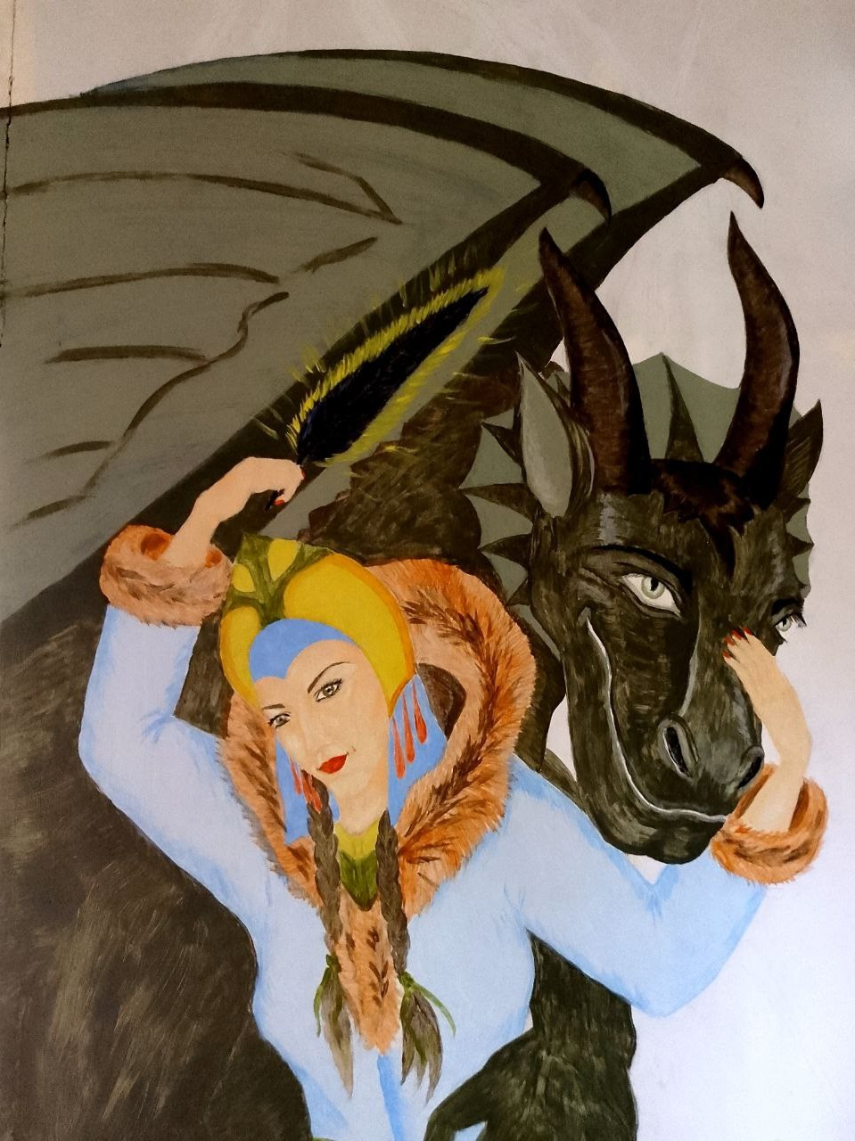 О нас. Дракон и Ведьмочка — творческая коллаборация