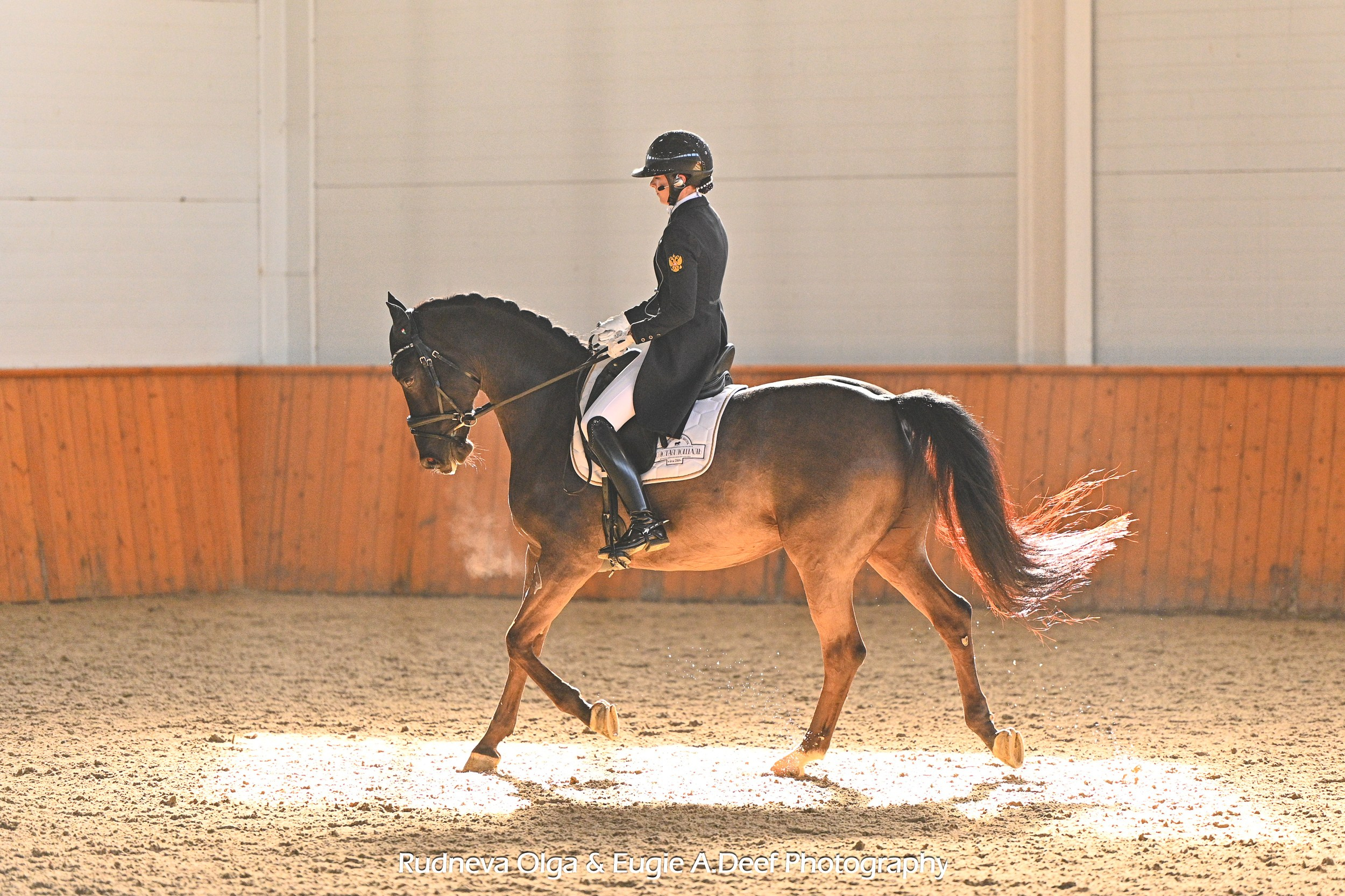 2025.03.16 — выездка, КСК Конкорд. ТУРНИРНАЯ КОННАЯ ФОТОГРАФИЯ, Руднева Ольга и Евгений Адеев