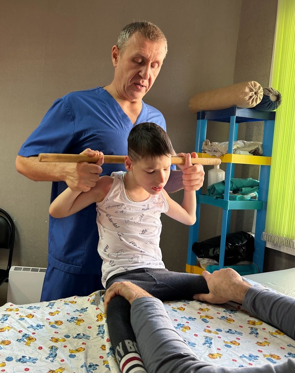 Специалист по адаптивной физкультуре Алексей Васильевич Ермаков