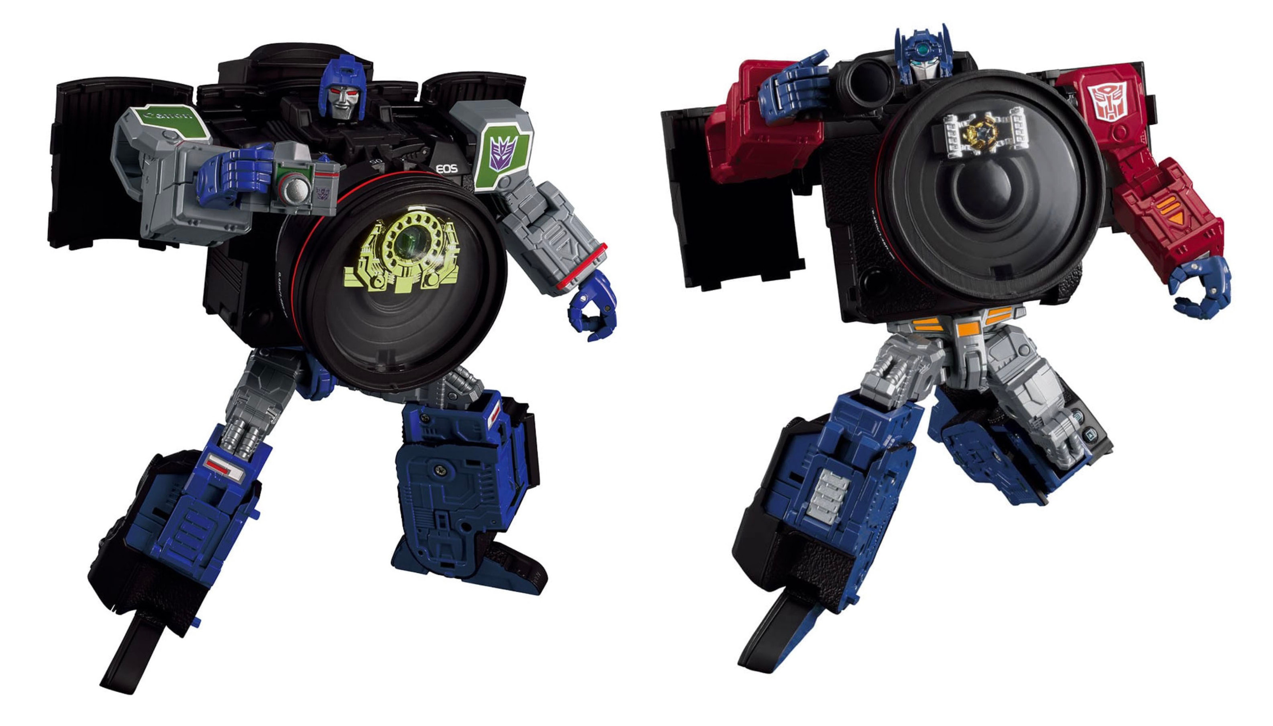 Canon EOS R5 в виде трансформера Оптимуса Прайма и Десептикона. Фотограф — видеограф в Москве Дмитрий Менделеев