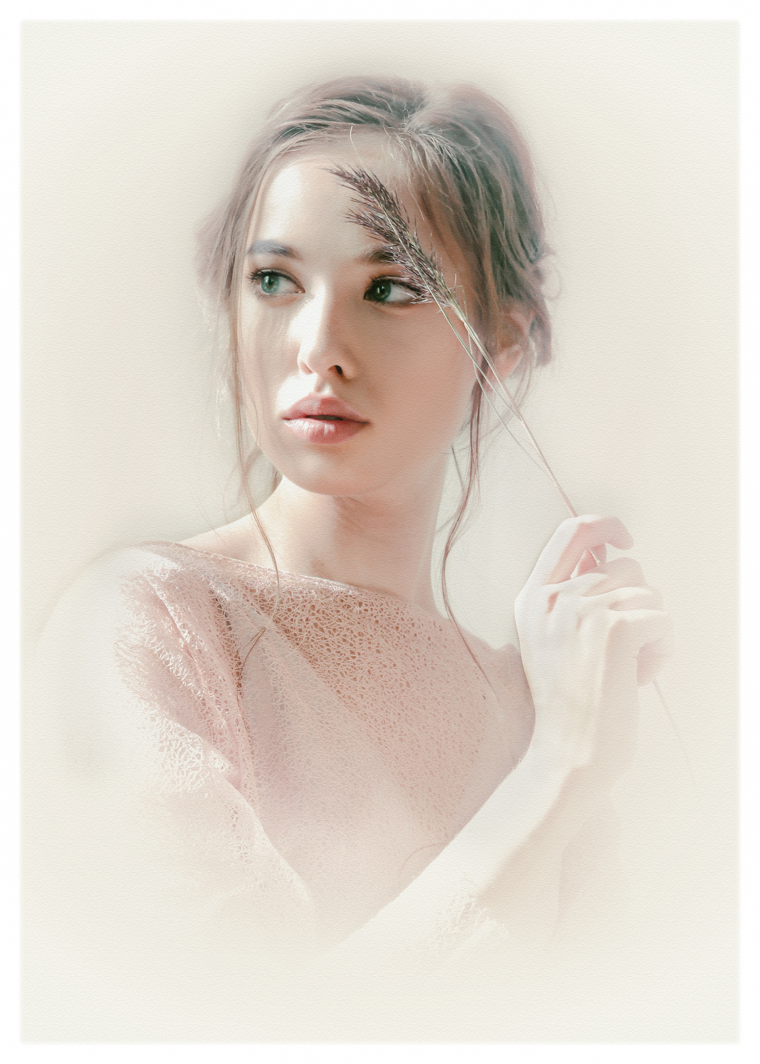 Тающий портрет