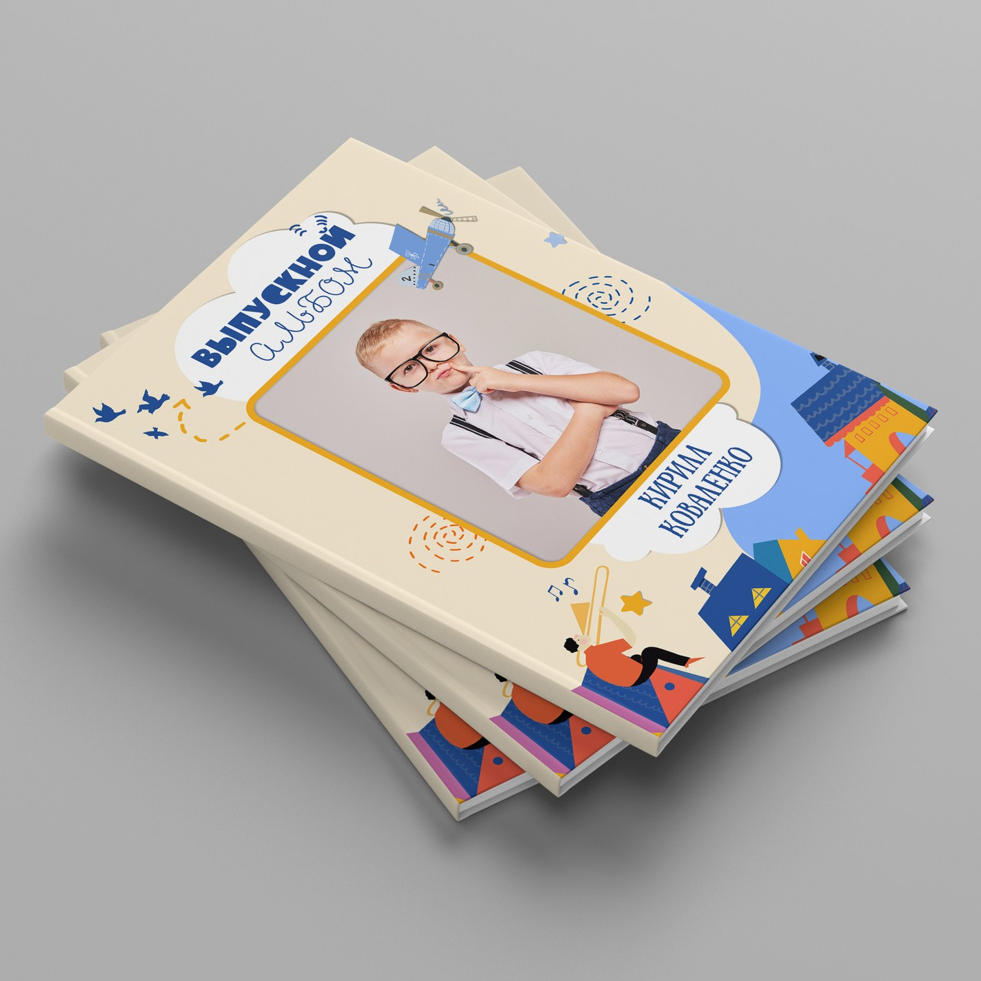 Дизайн детский сад. Выпускные фотокниги г. Краснокаменск