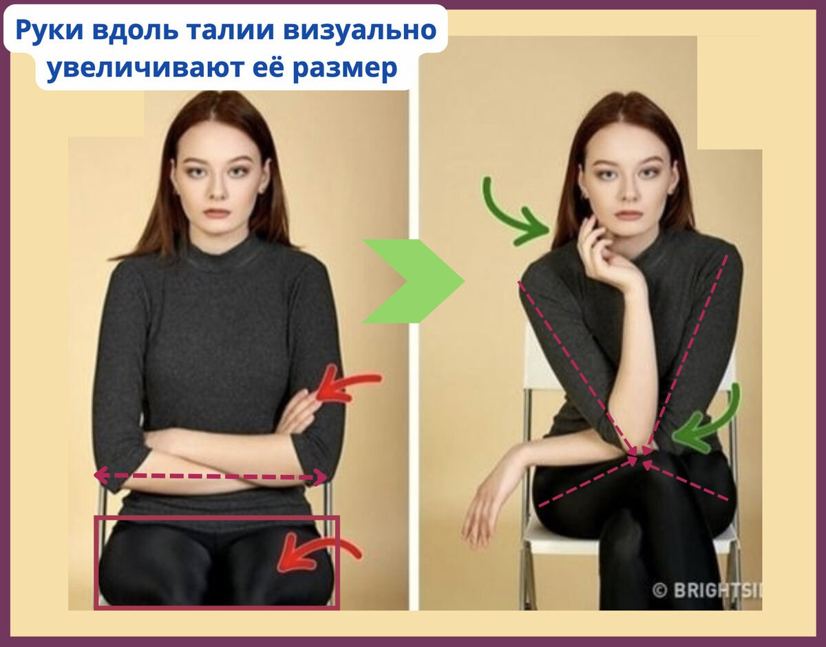 Правильная поза сидя