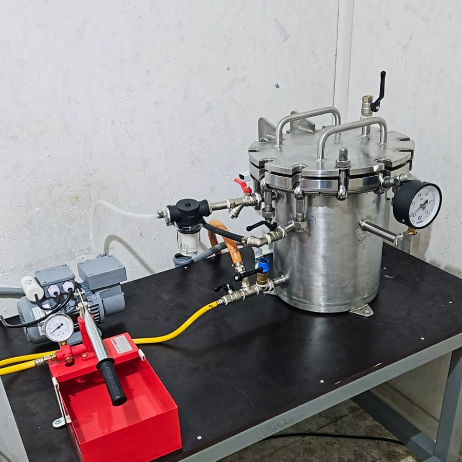 Изготовлена установка для испытаний образцов. ПЕТЕРБУРГНИИХИММАШ разрабатывает и изготавливает оборудование