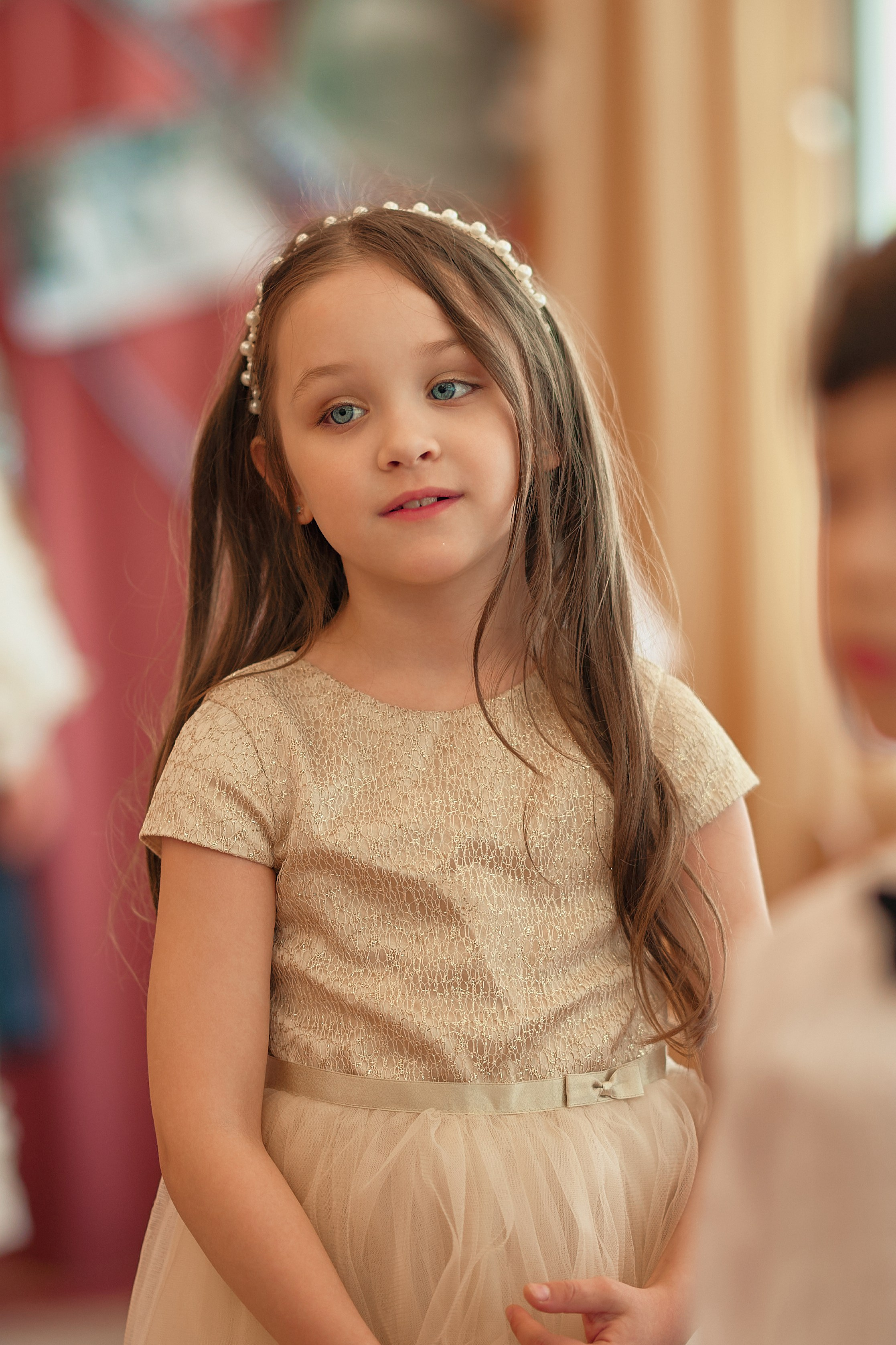 Портрет выпускницы на детском празднике, вы можете заказать фото и видеосъемку выпускного в детском саду на этой странице