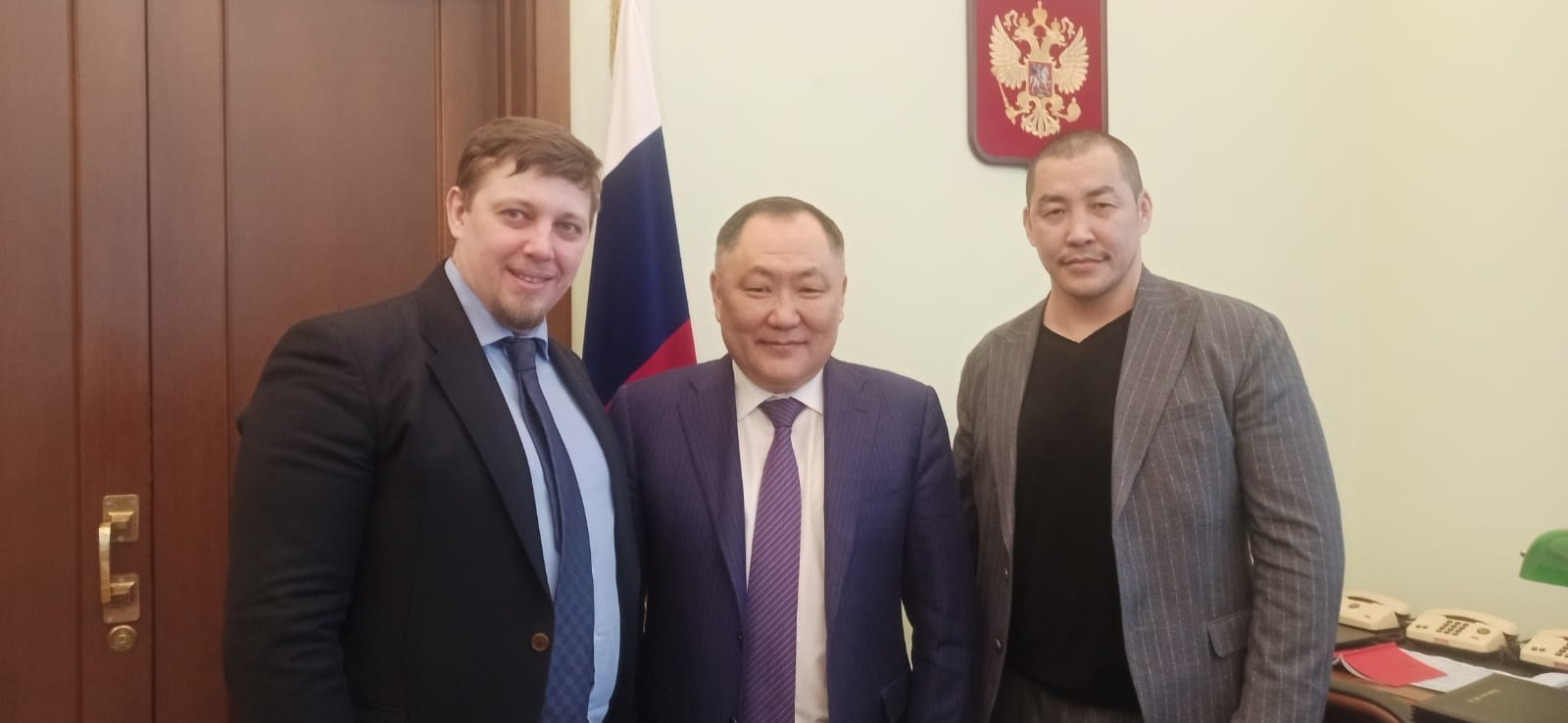 Встреча с Заместителем Председателя Государственной Думы Кара-оол Шолбаном Валерьевичем. Центр развития кинопроизводства Республики Хакасия