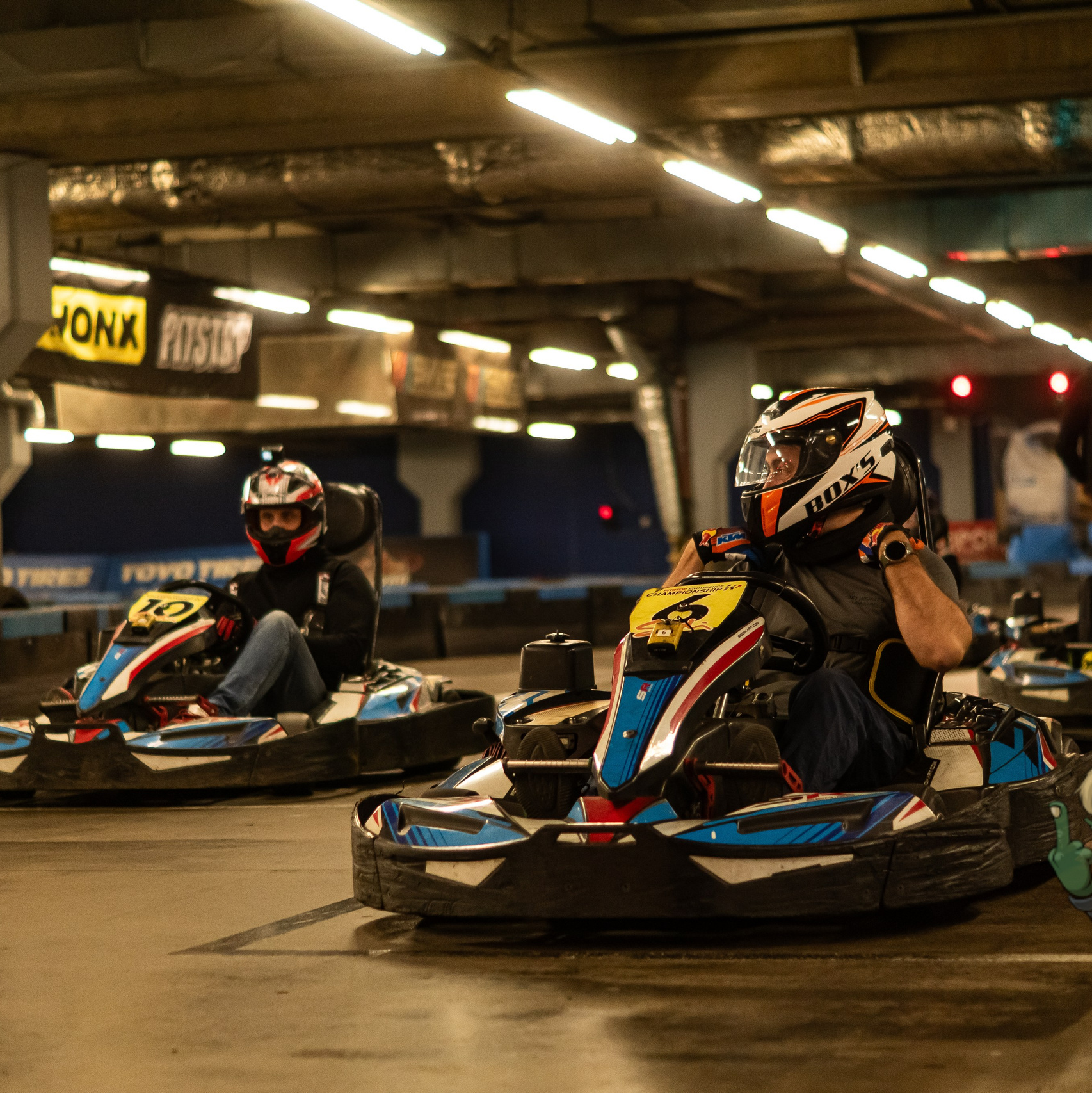 Картинг пит стоп примокартинг