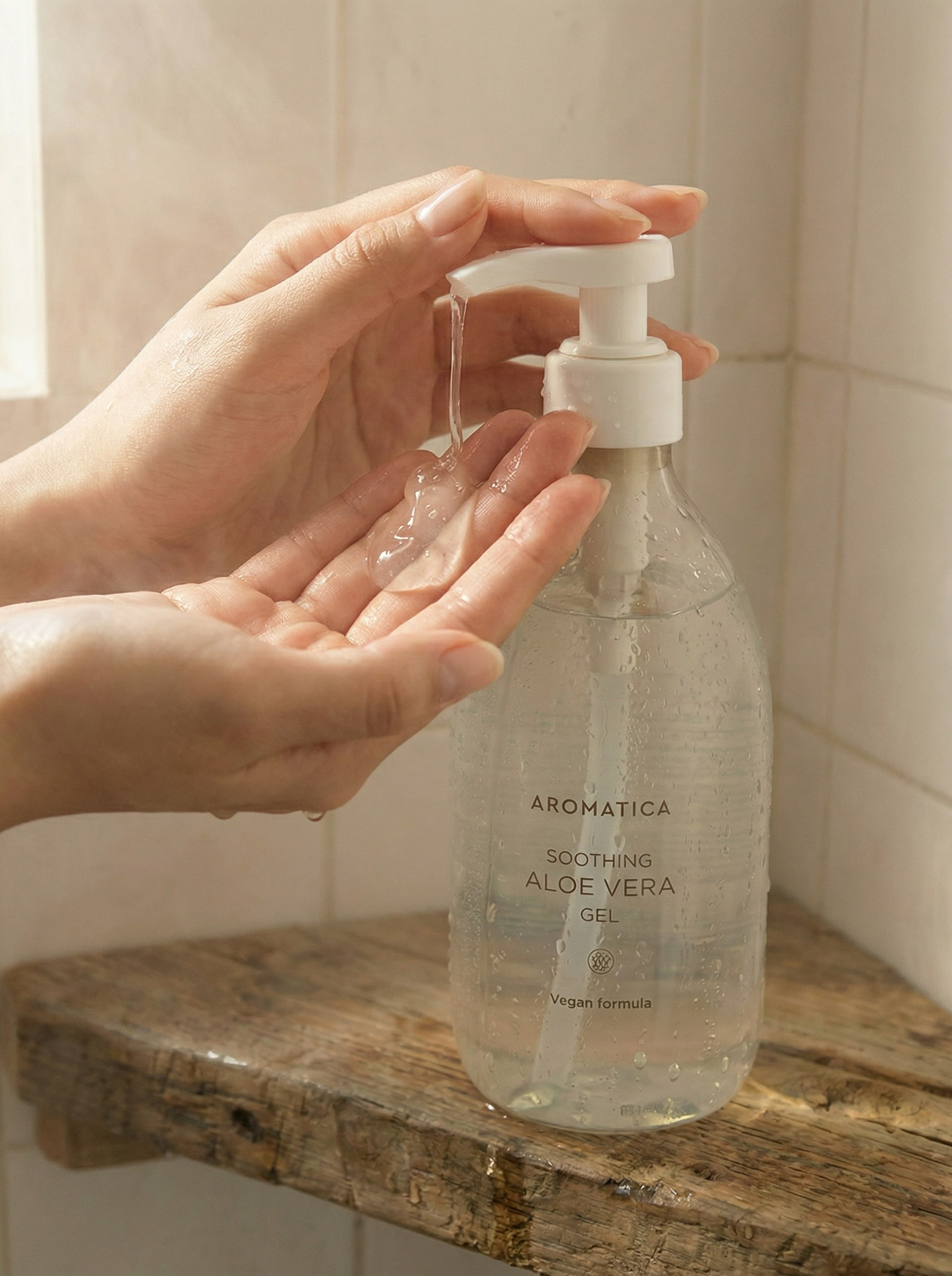 AI-визуал уходового продукта Aromatica. Your Production — AI-визуал, видео и съёмки для локальных брендов